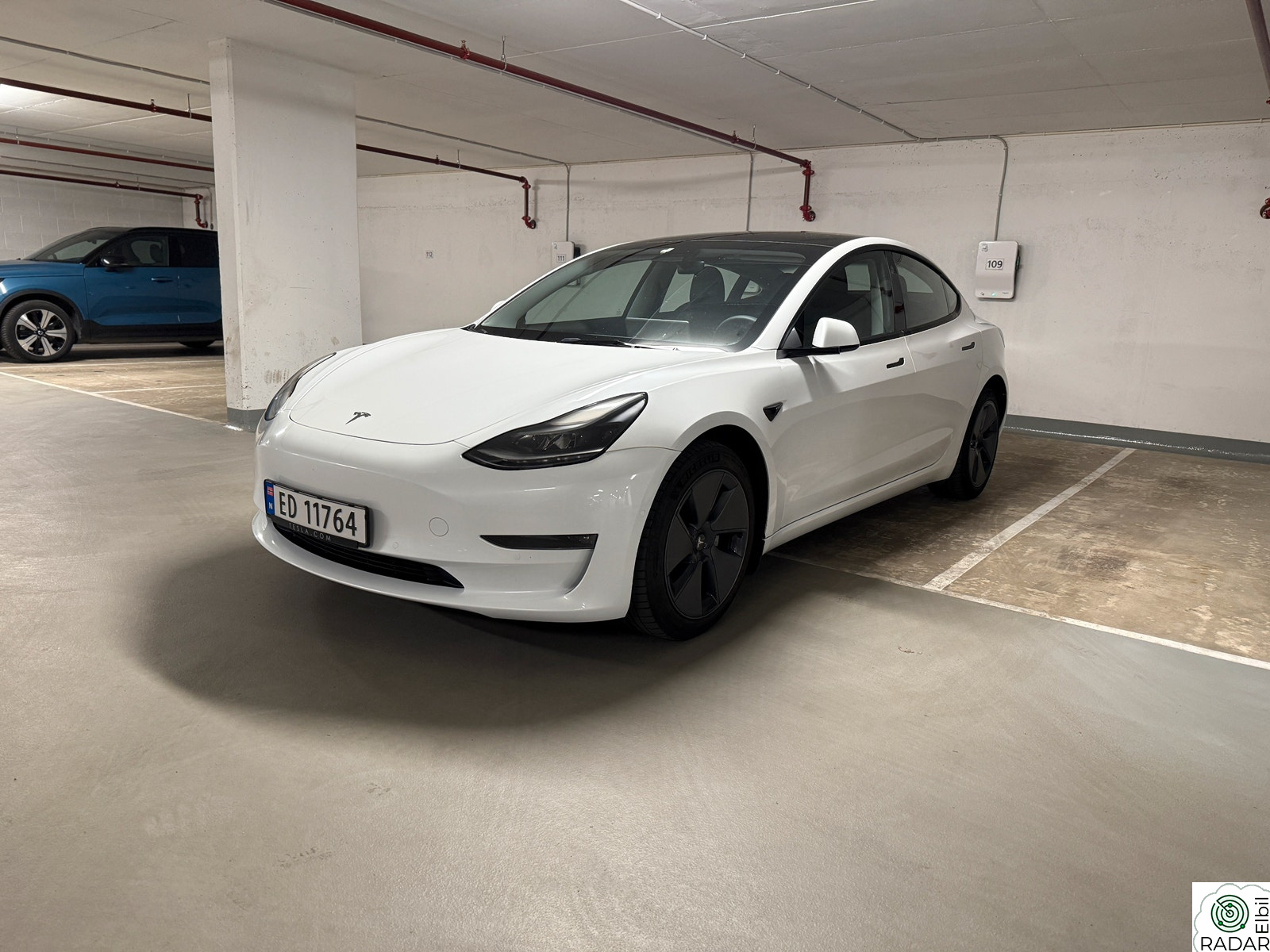 TESLA Model 3 Long range/S+V inkl./Varmepumpe