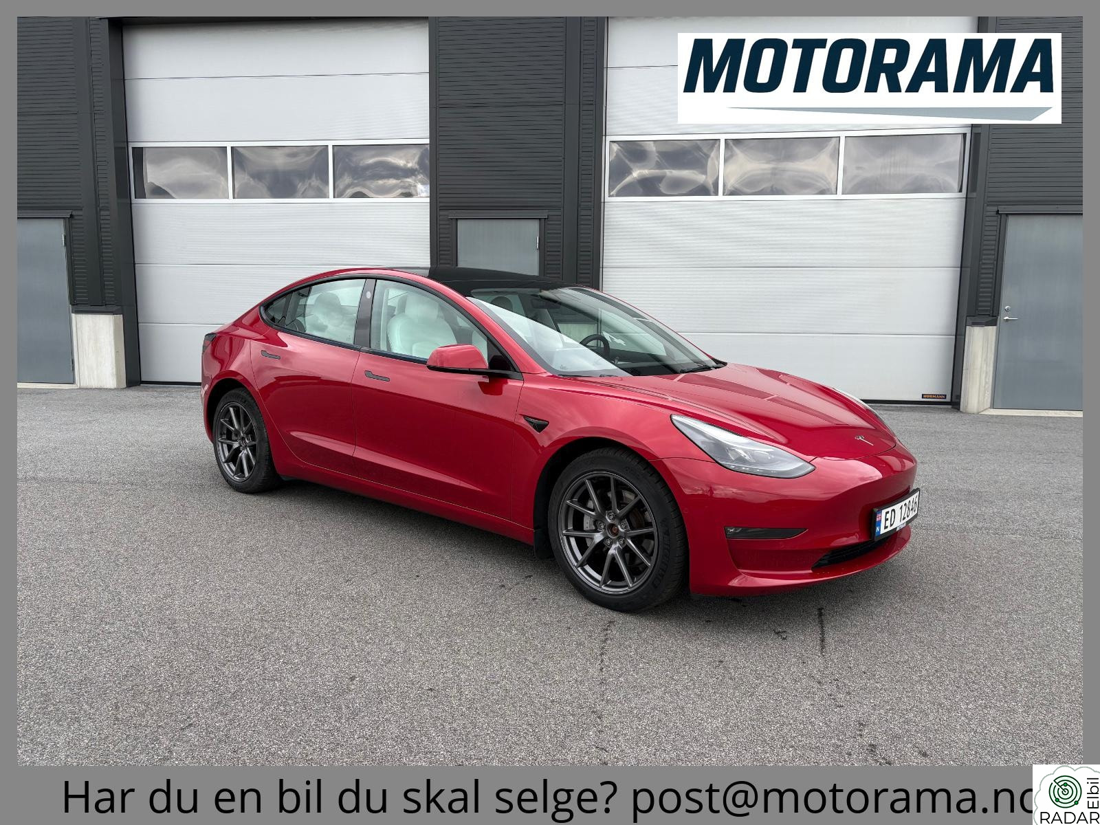 TESLA Model 3 Long Range AWD | Norsk | Lav KM | EU 11/27