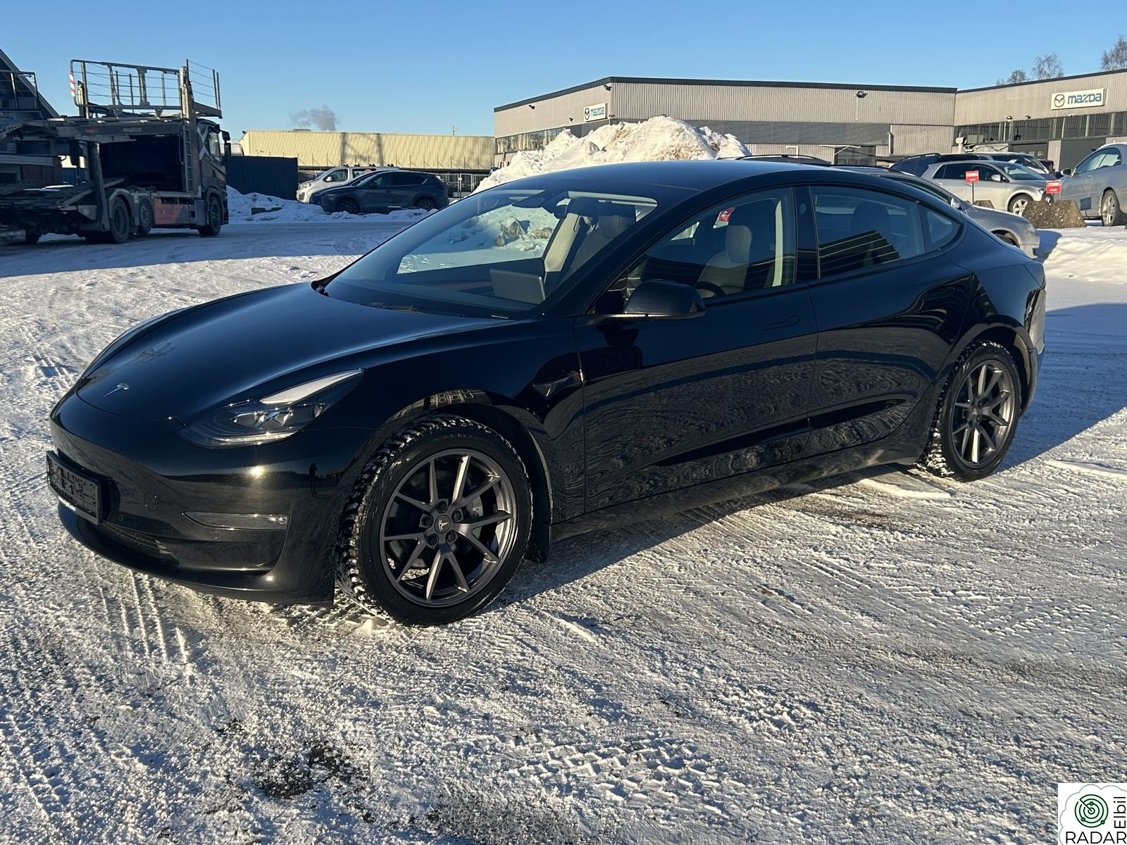 TESLA Model 3 Long Range AWD 602km Krok-EU til 2028-1.Eier-GARANTI !