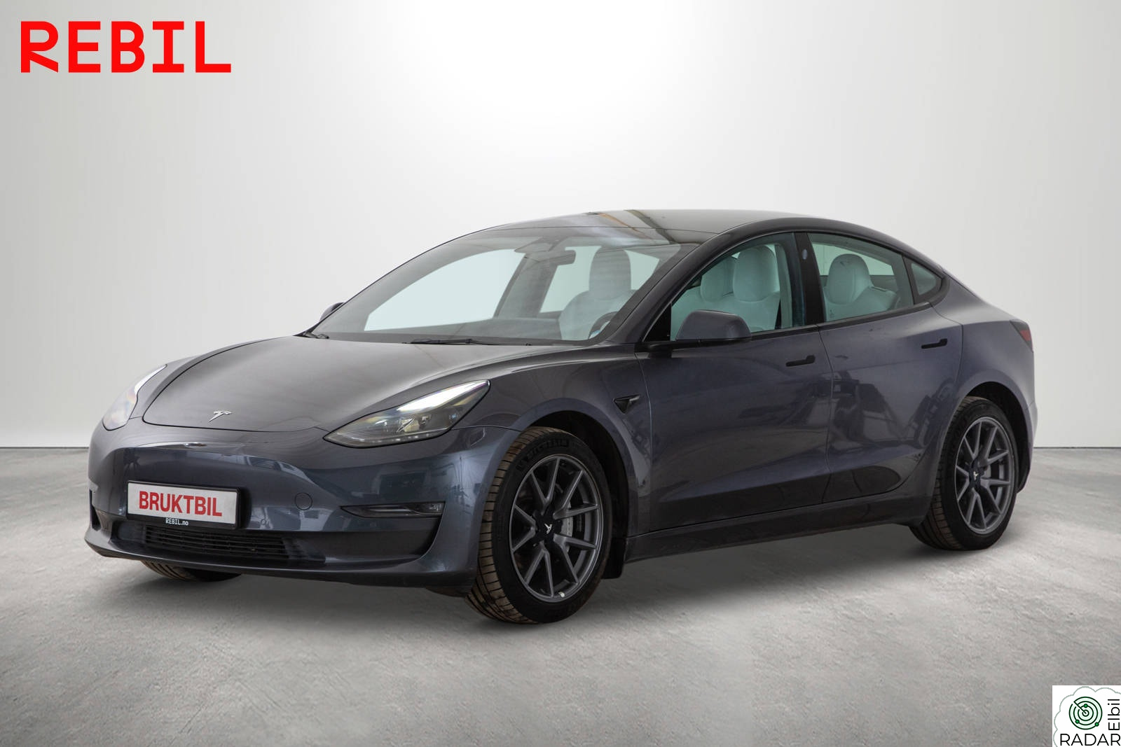 TESLA Model 3 602km/LongRange/AWD/EAP/Skinn/Varmepumpe/Ryzen/Panorama