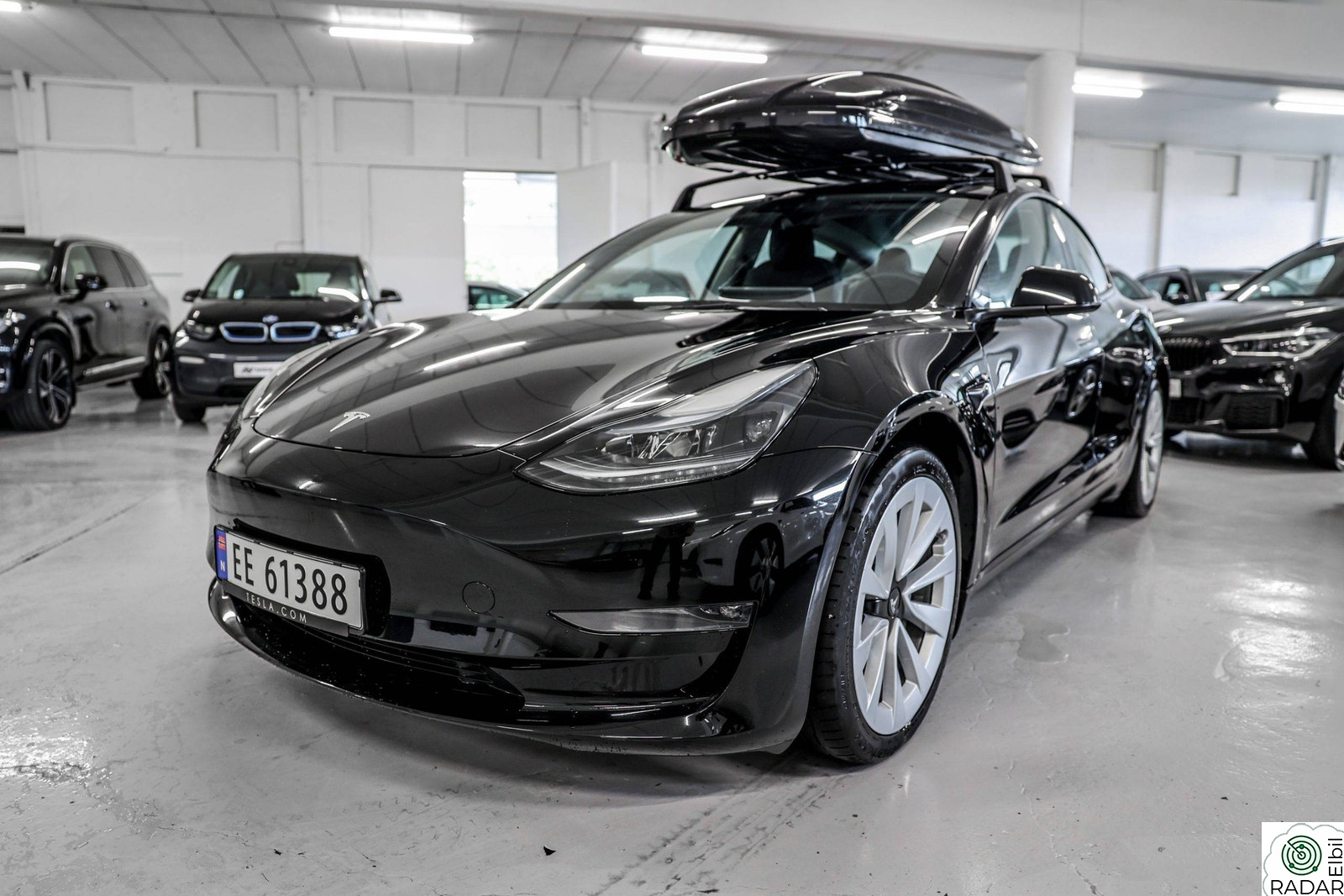 TESLA Model 3 Long Range Takboks 580km AWD - INNBYTTE