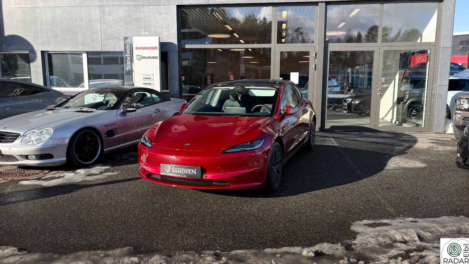 TESLA Model 3 LR AWD Highline /Lav km/Coating/Mørke ruter/Norsk