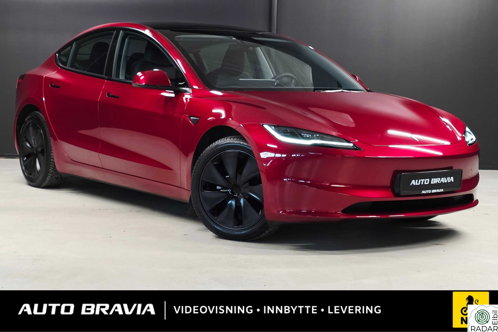 TESLA Model 3 LONG RANGE/AWD/KROK/629KM//HIGHLAND/AP/GARANTI/NORSK++