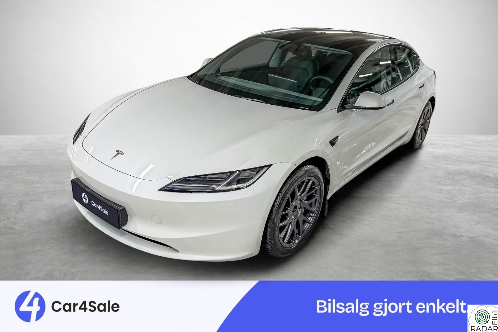 TESLA Model 3 Long Range AWD 660km/ 1-eier/ Highland/S+V/ AP/ Garanti