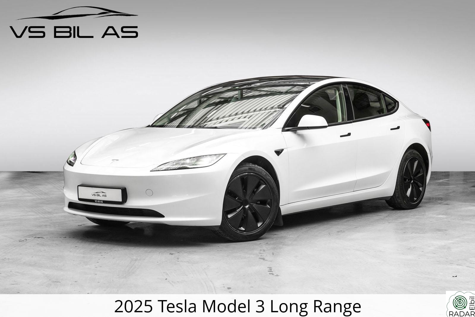 TESLA Model 3 LR/AMD Ryzen/Skinn/Pano/Netflix/V.pumpe/R.kamera/1-eier