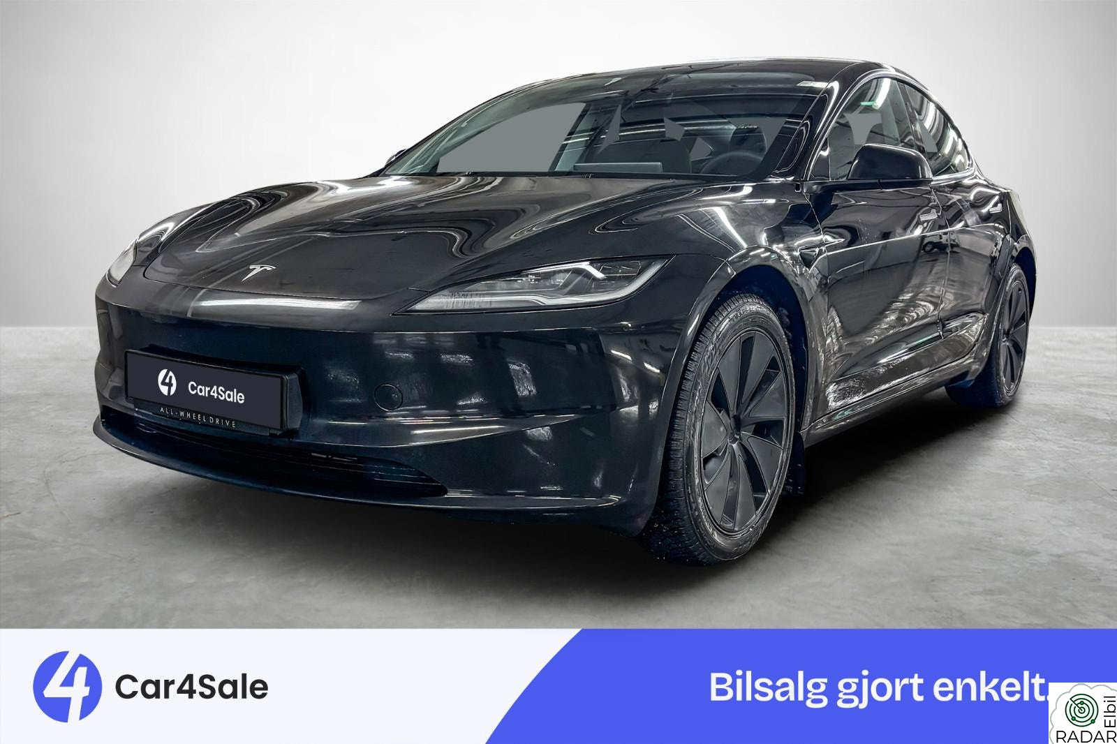 TESLA Model 3 Long Range AWD 660km/ Highland/ S+V/ Norsk/ AP/ Garanti