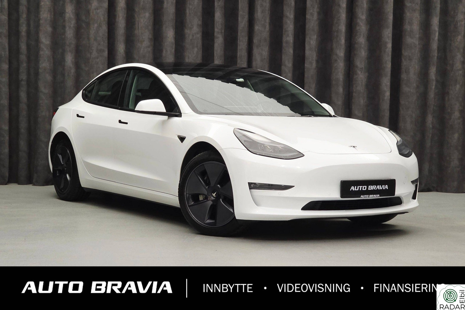 TESLA Model 3 LONG RANGE/AWD/614KM/KROK/VARMEPUMPE/RATTVARME/AP/AMD++