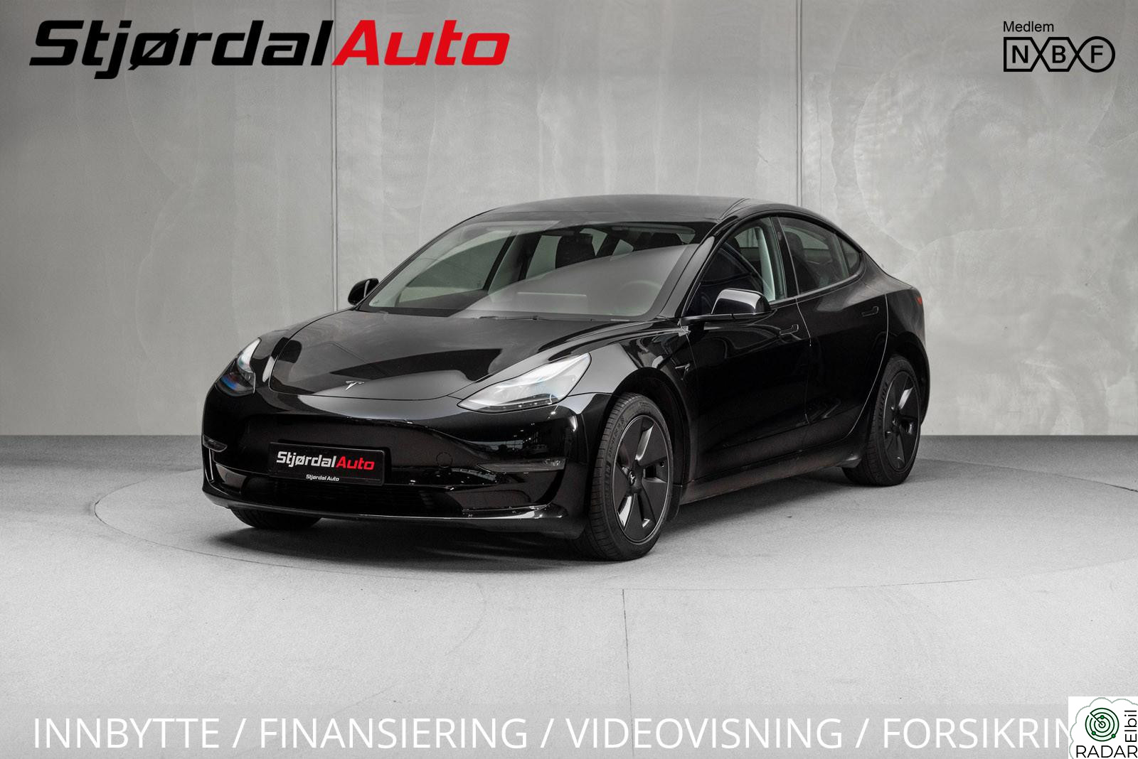 TESLA Model 3 AWD LR 602WLTP/RYZEN/RATTVARME/AUTOPILOT/KROK/LED/NAVI
