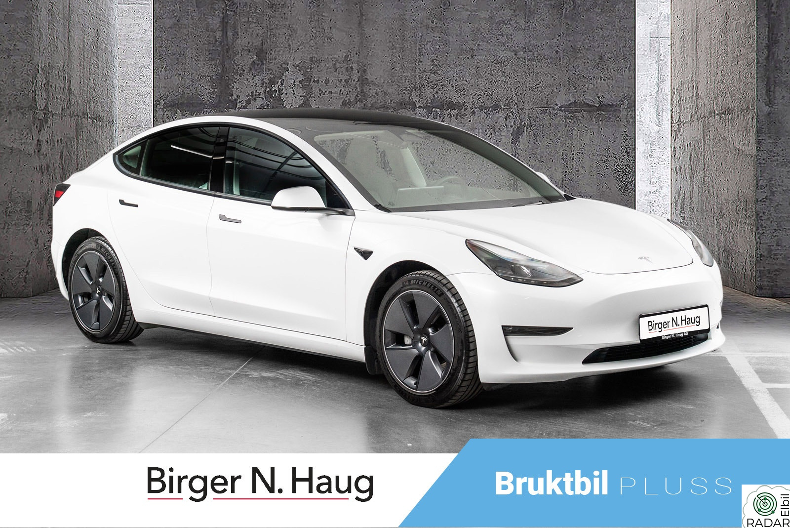 TESLA Model 3 LONG RANGE AWD APP 600KM REKKEVIDDE FINANS FORSIKRING++