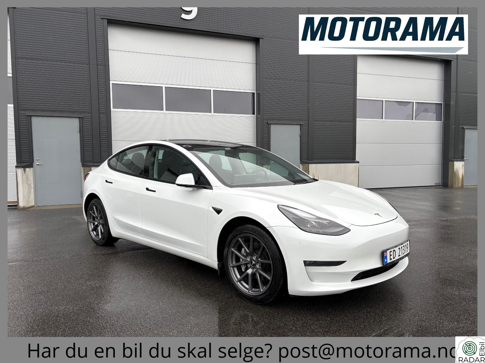 TESLA Model 3 LR AWD | Norsk | Ny EU