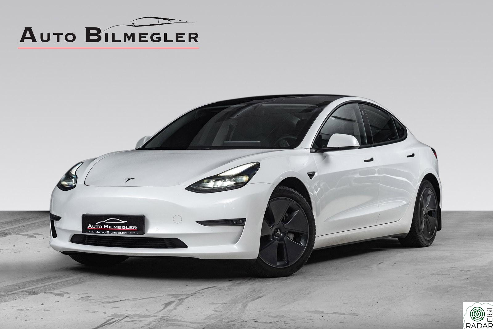 TESLA Model 3 LONG RANGE AWD PANO AUTOPILOT PREMIUM VINTERPAKKE KROK+