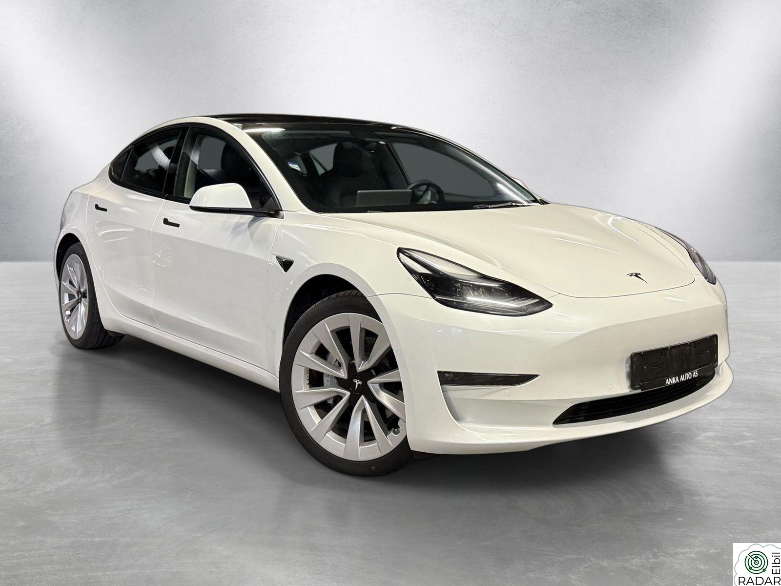 TESLA Model 3 Long Range/4WD/614WLTP/Skinn/H.Feste/360/Autopilot/DAB