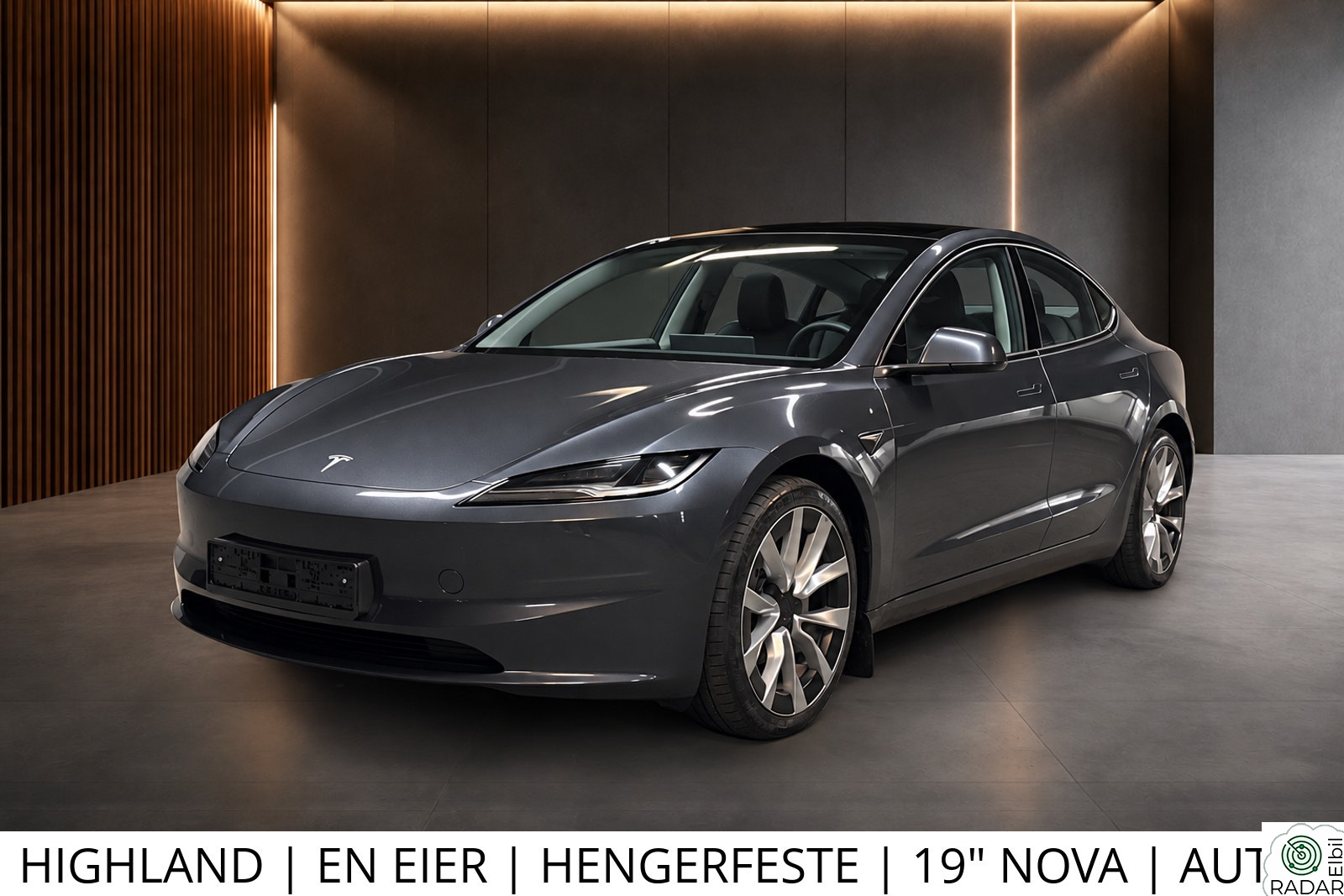 TESLA Model 3 629KM/HIGHLAND/LR/AWD/MCU3/NAVI/R.KAM/PANO/AP/V.PUMPE