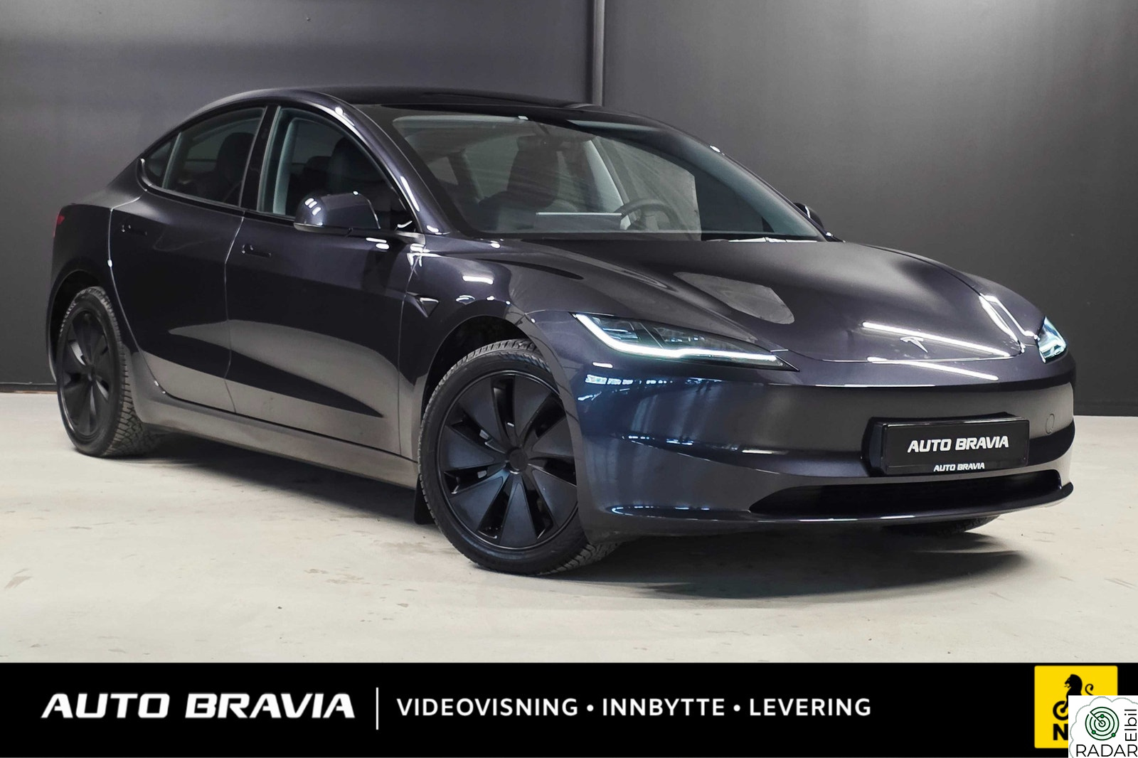 TESLA Model 3 LONG RANGE/AWD/629KM//HIGHLAND/AUTO PILOT/INNBYTTE/+++