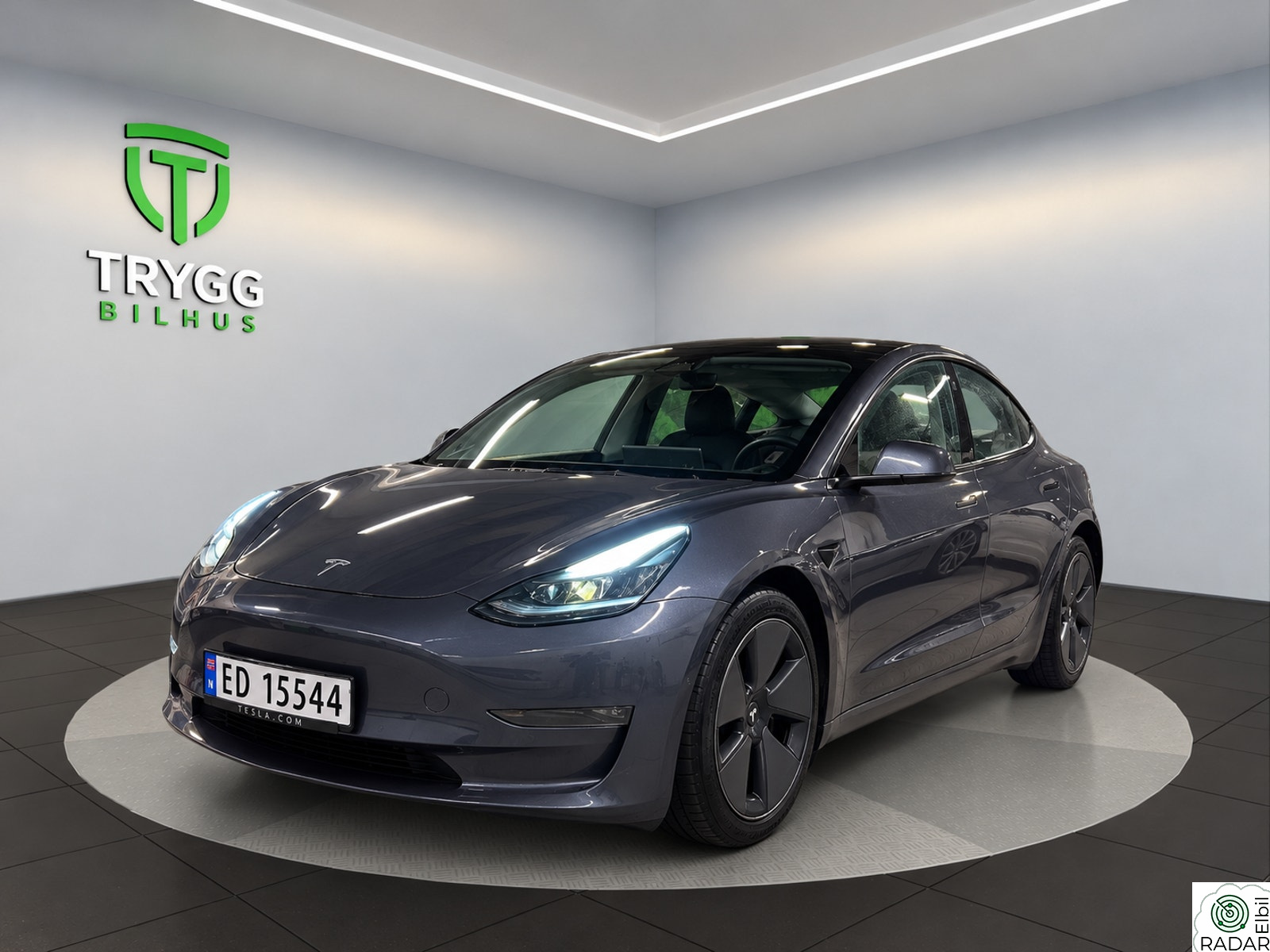 TESLA Model 3 Long Range AWD / Garantiutløpstest / Rattvarme /Garanti