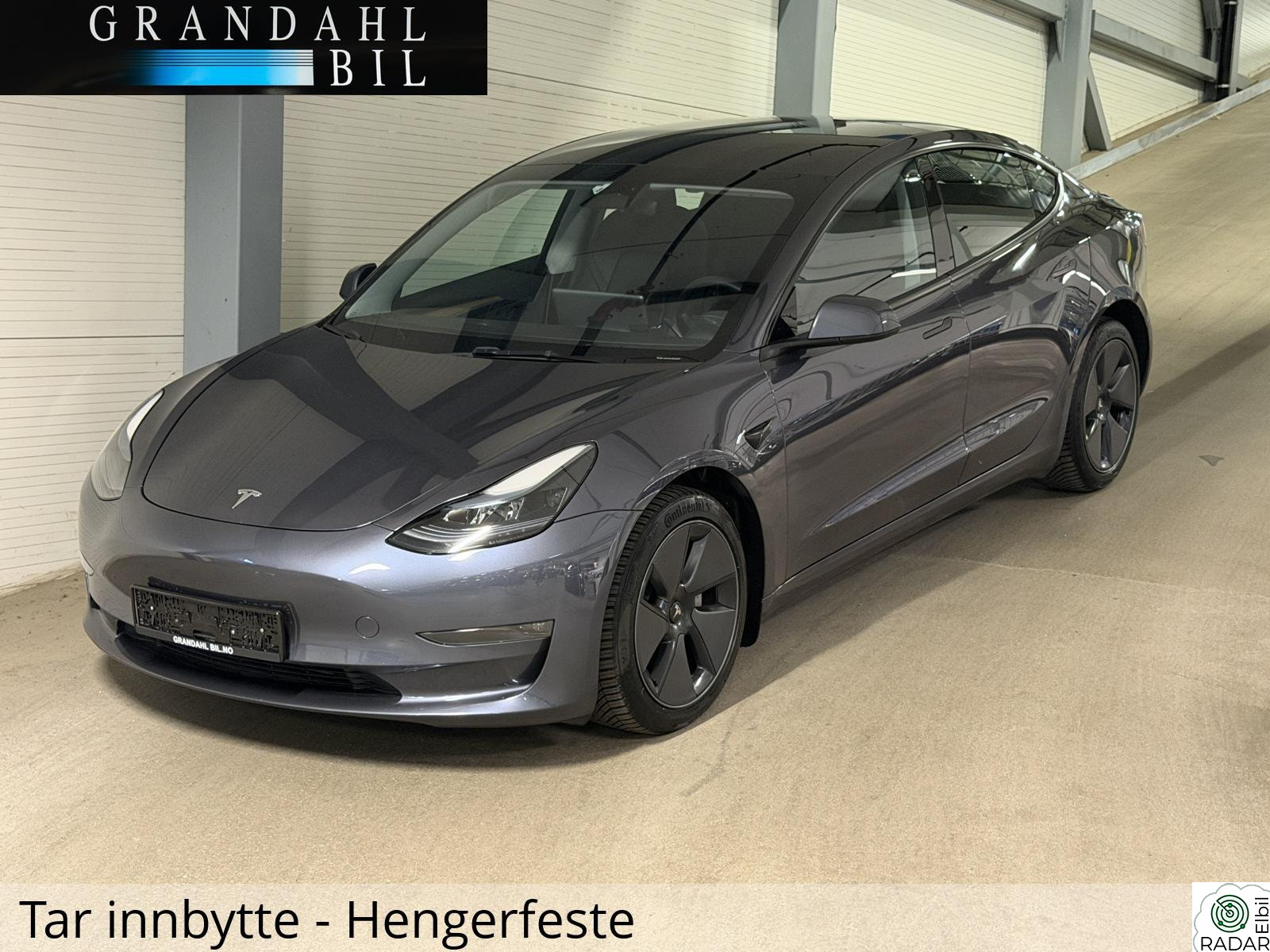 TESLA Model 3 LR - 4WD - Varme.p. - Varme i ratt - Tar innbytte