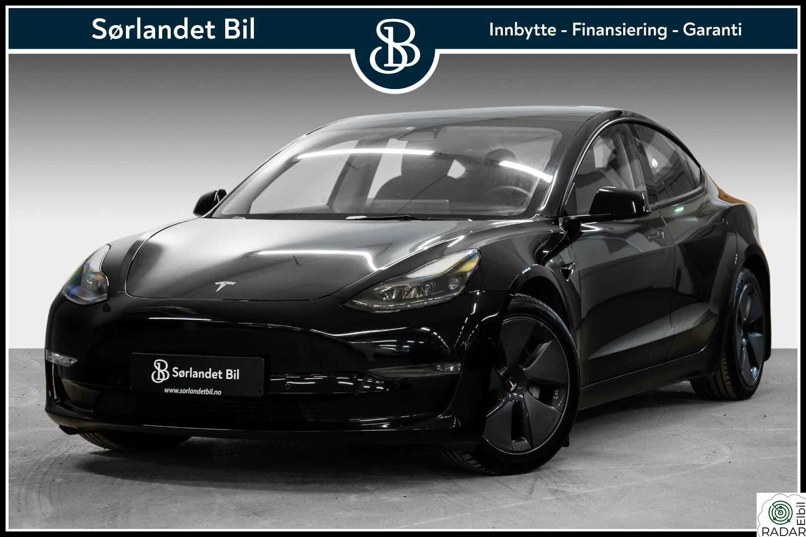 TESLA Model 3 LONG RANGE / EN EIER! / LAV KM! / AUTOPILOT / KROK