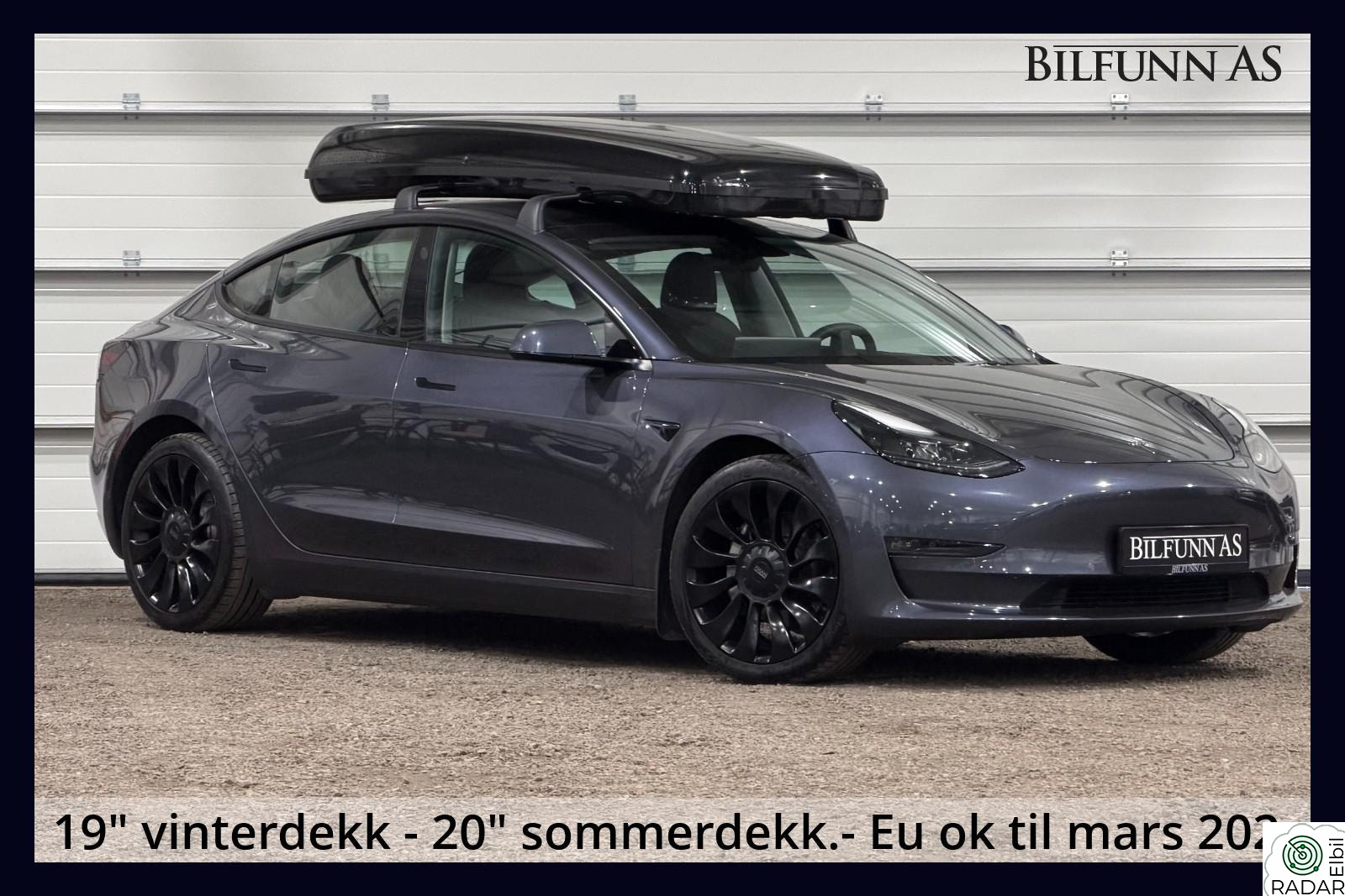 TESLA Model 3 Ryzen, LR, Krok, Matrix, Varme i ratt, Norsk,1 eier