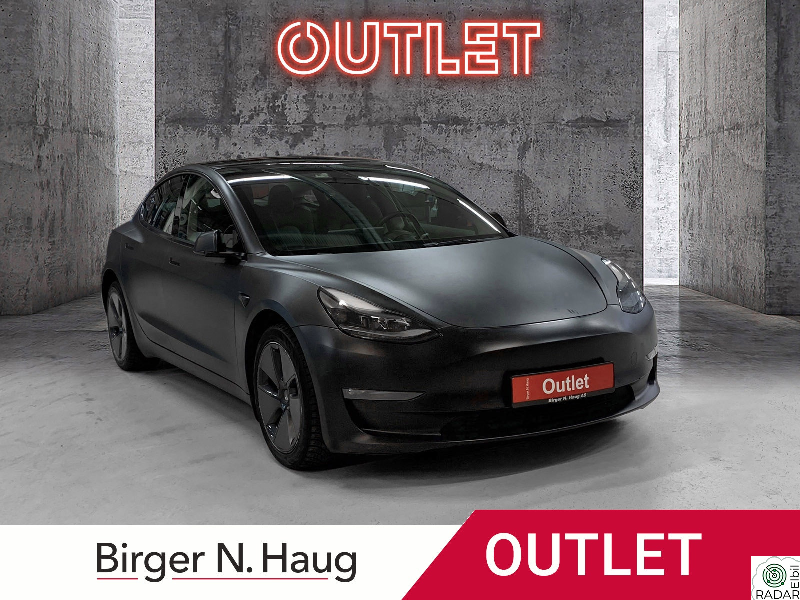 TESLA Model 3 Long Range AWD |Outlet|S+V|NORSK BIL|