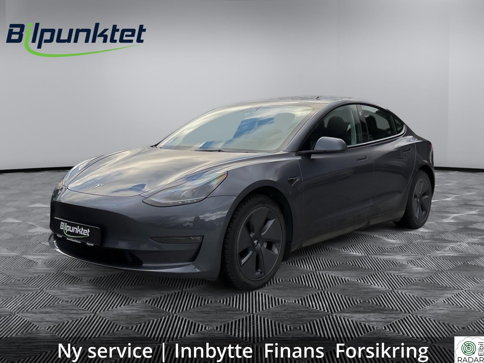 TESLA Model 3 AWD LR Autopilot LED Panorama V.pumpe Skinn Krok Kamera