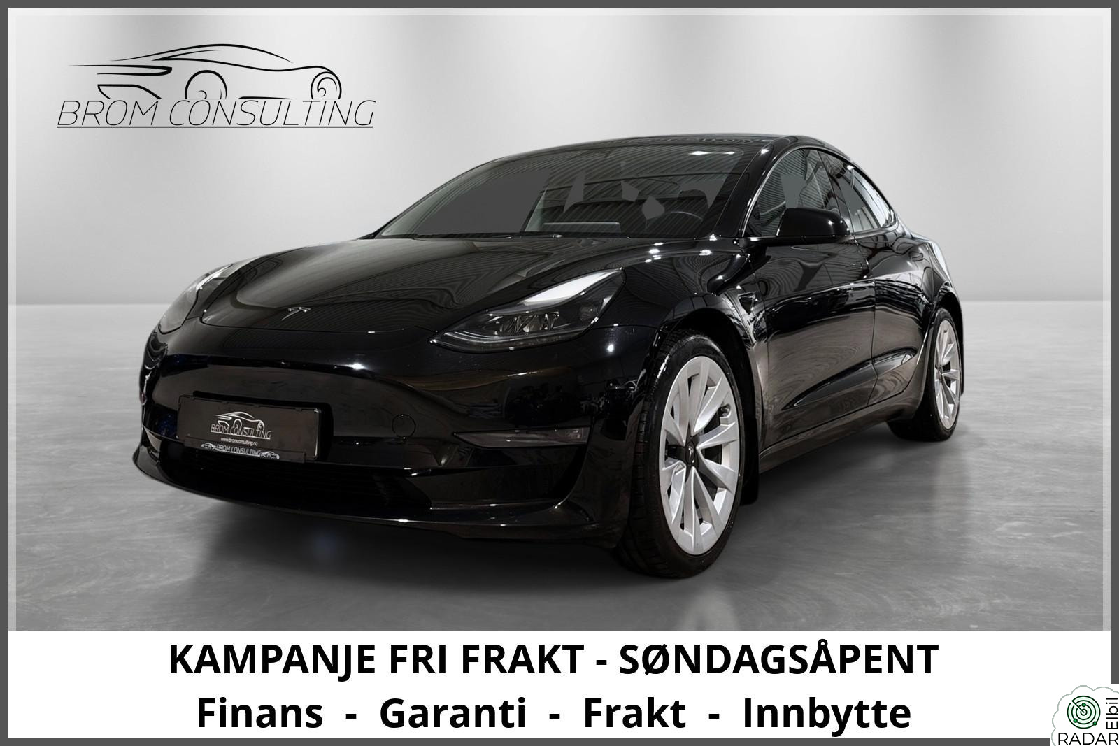 TESLA Model 3 Long Range AWD | Ryzen | Varmepumpe | Lav KM | Ny EU