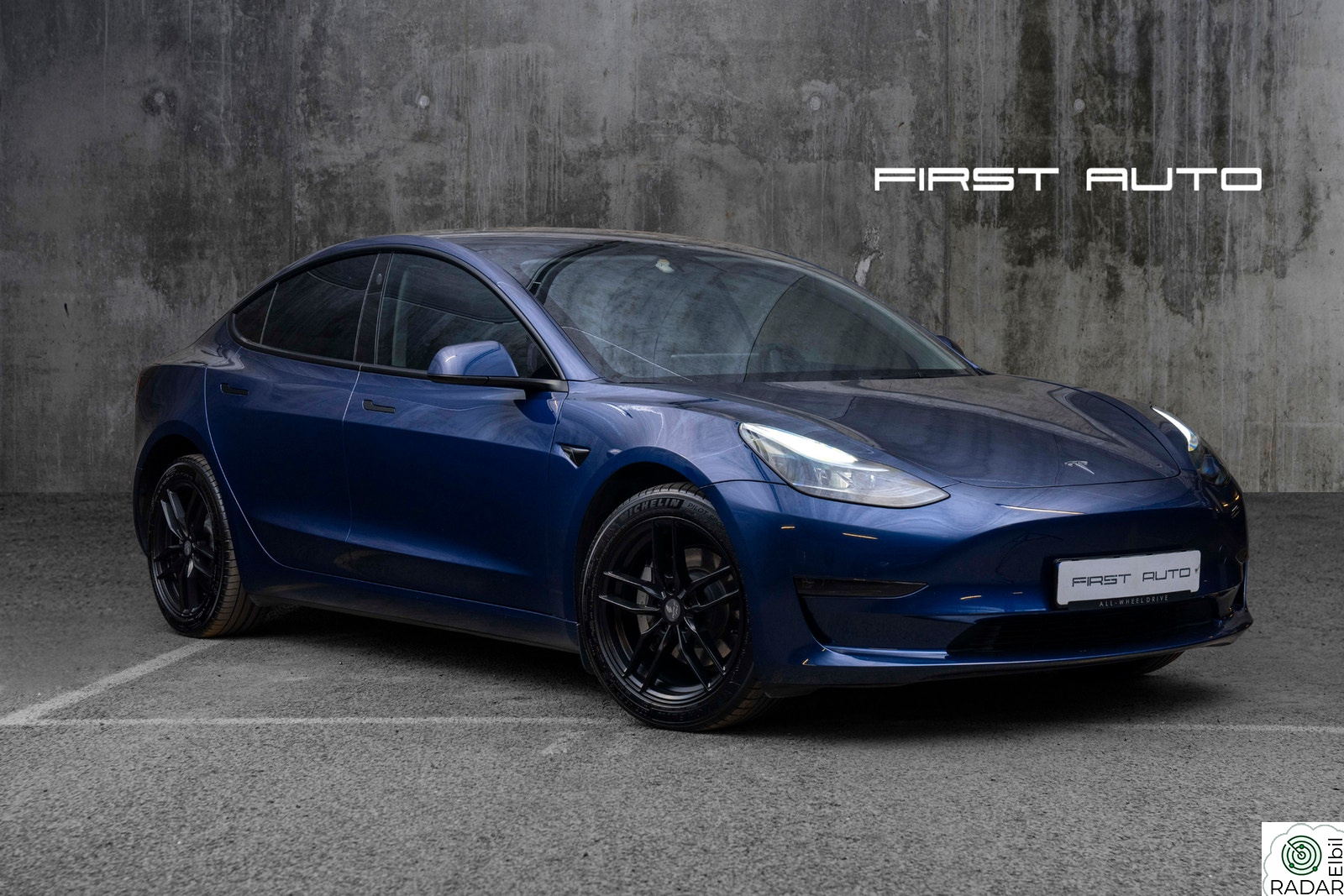 TESLA Model 3 LR AWD PREMIUM AUTOPILOT KR 4.300,-/MND
