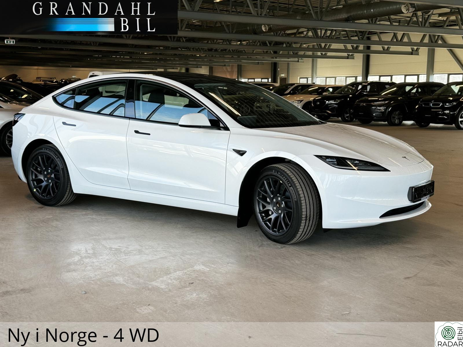 TESLA Model 3 LR - 4 WD - 629 KM WLTP - HIGHLAND