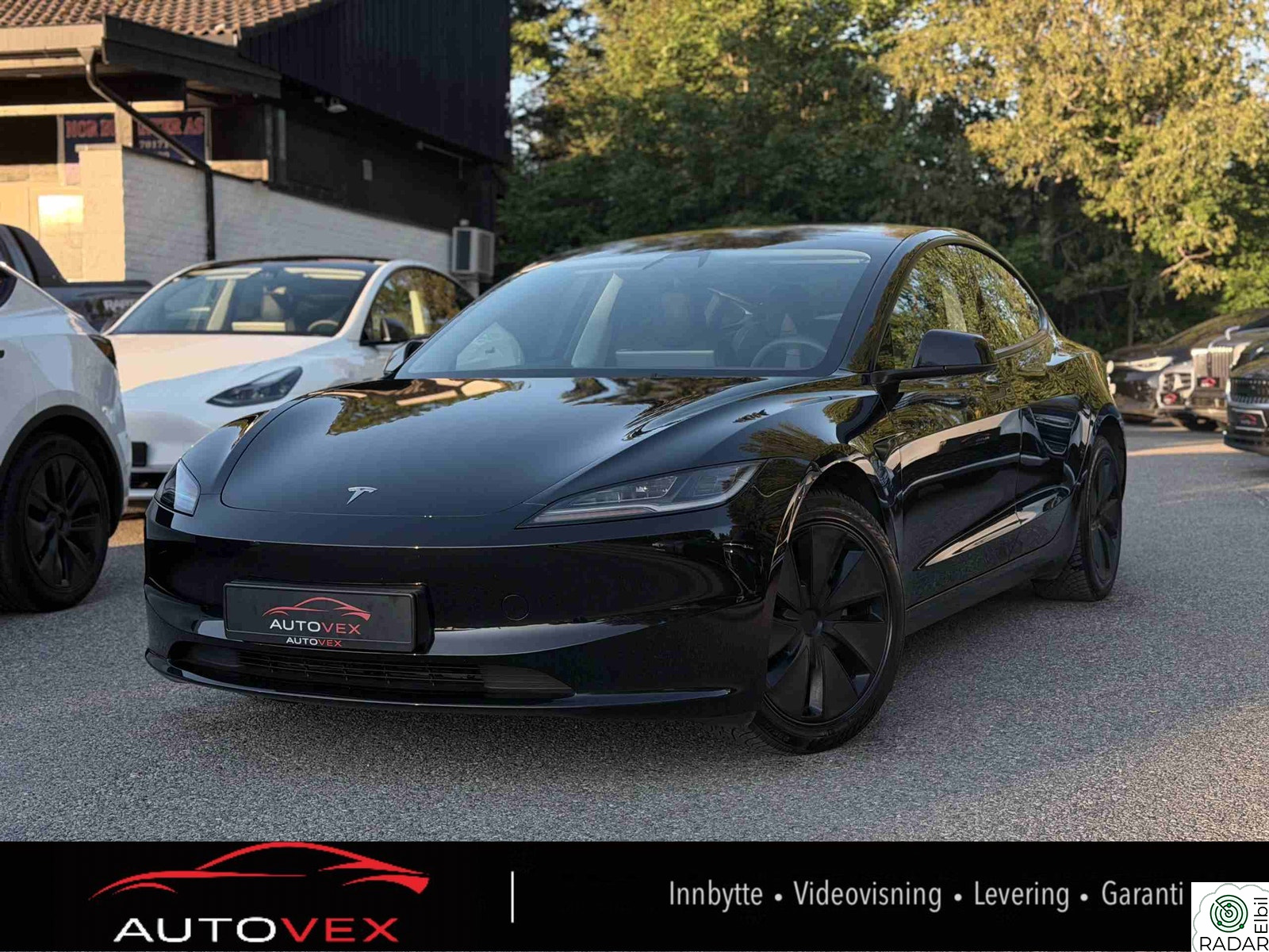 TESLA Model 3 LongRange/AWD/Highland/629KM/ACC/Pano/Varmepumpe/S+V++