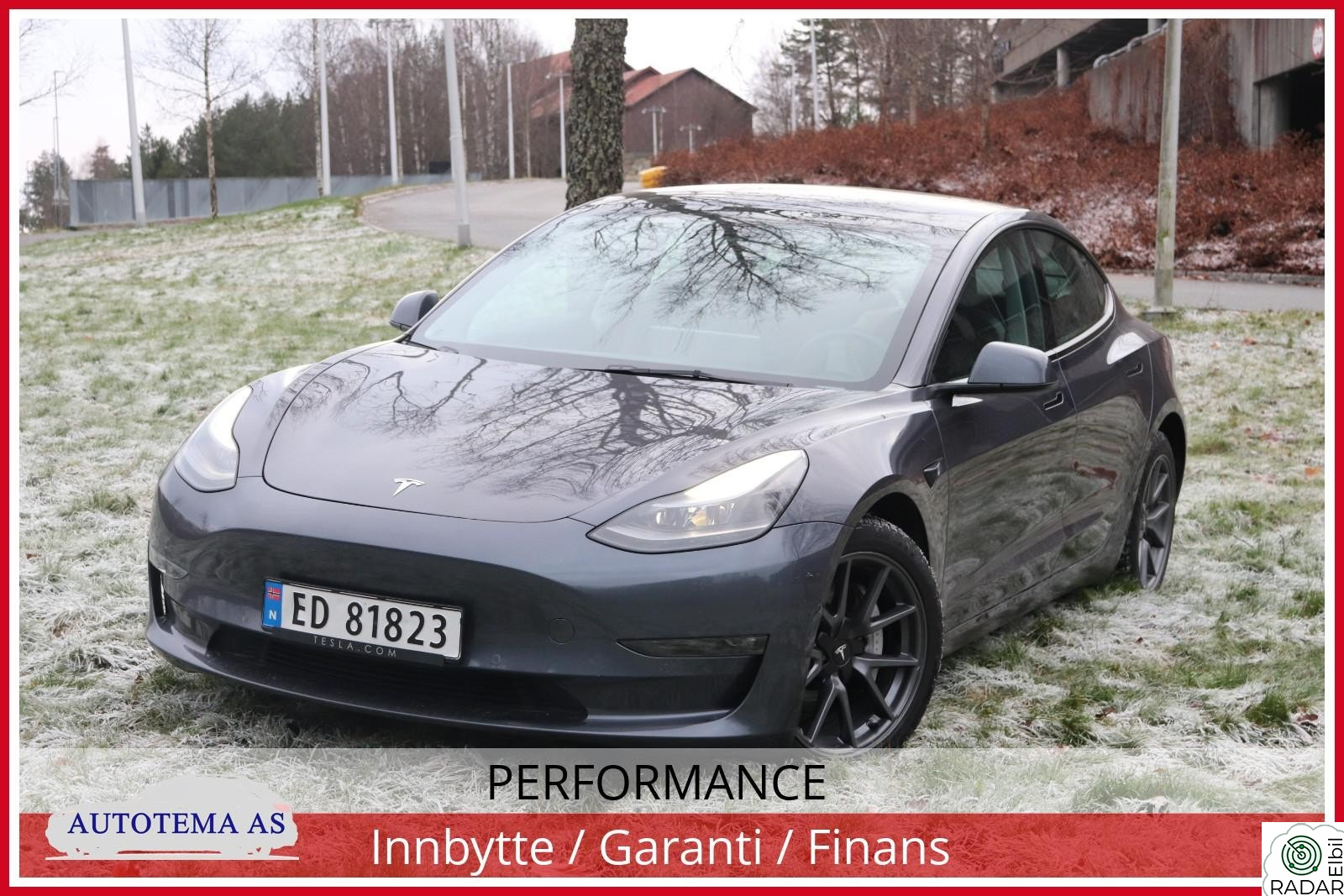 TESLA Model 3 4x4 Long range Facelift