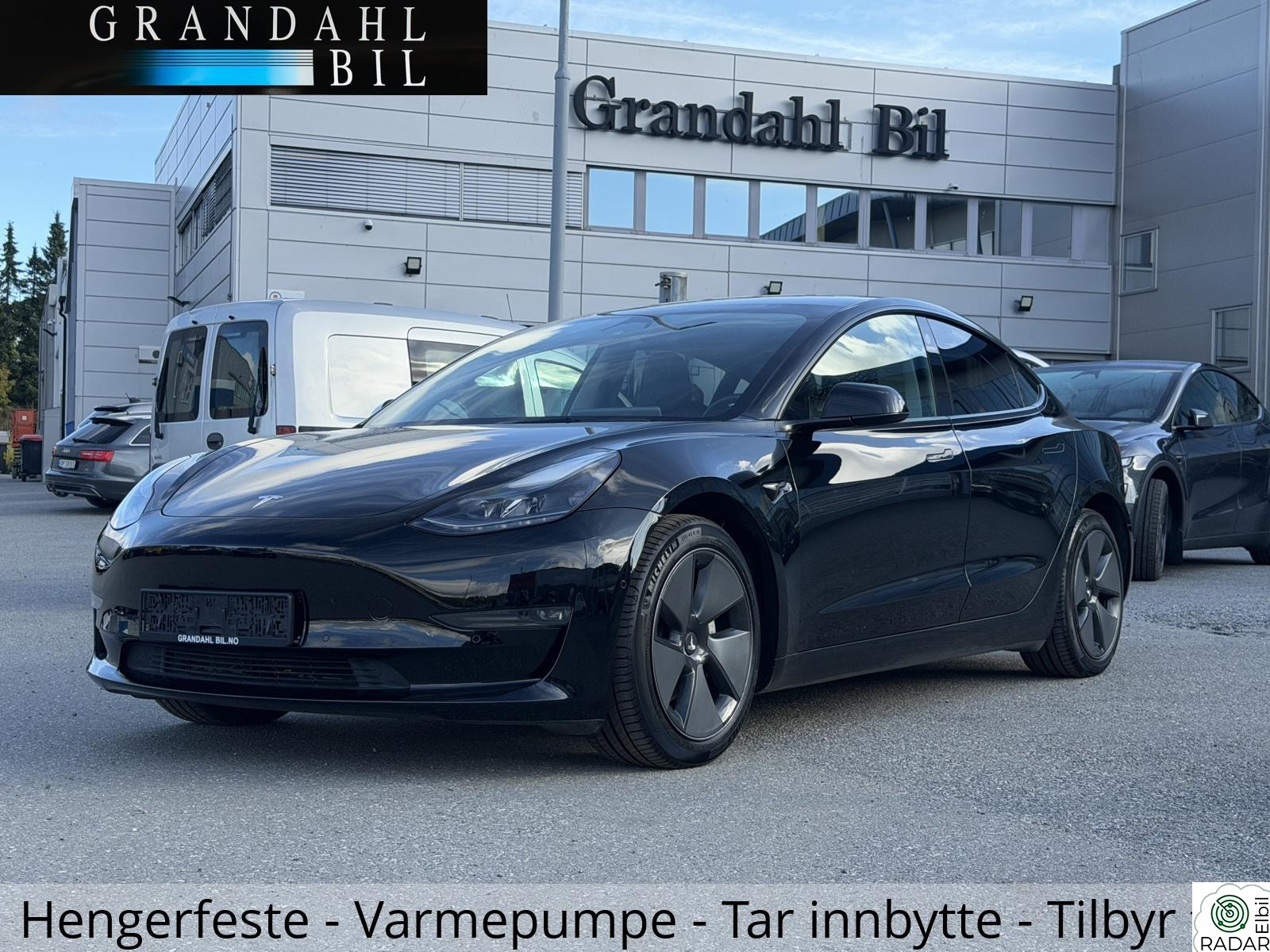 TESLA Model 3 LR - 4WD - Hengerfeste - Autopilot - Tar innbytte