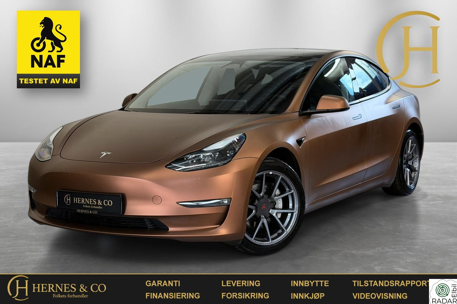 TESLA Model 3 LongRange/AWD/NAF/V.Pumpe/Pano/KROK/Svart/S+V/+++