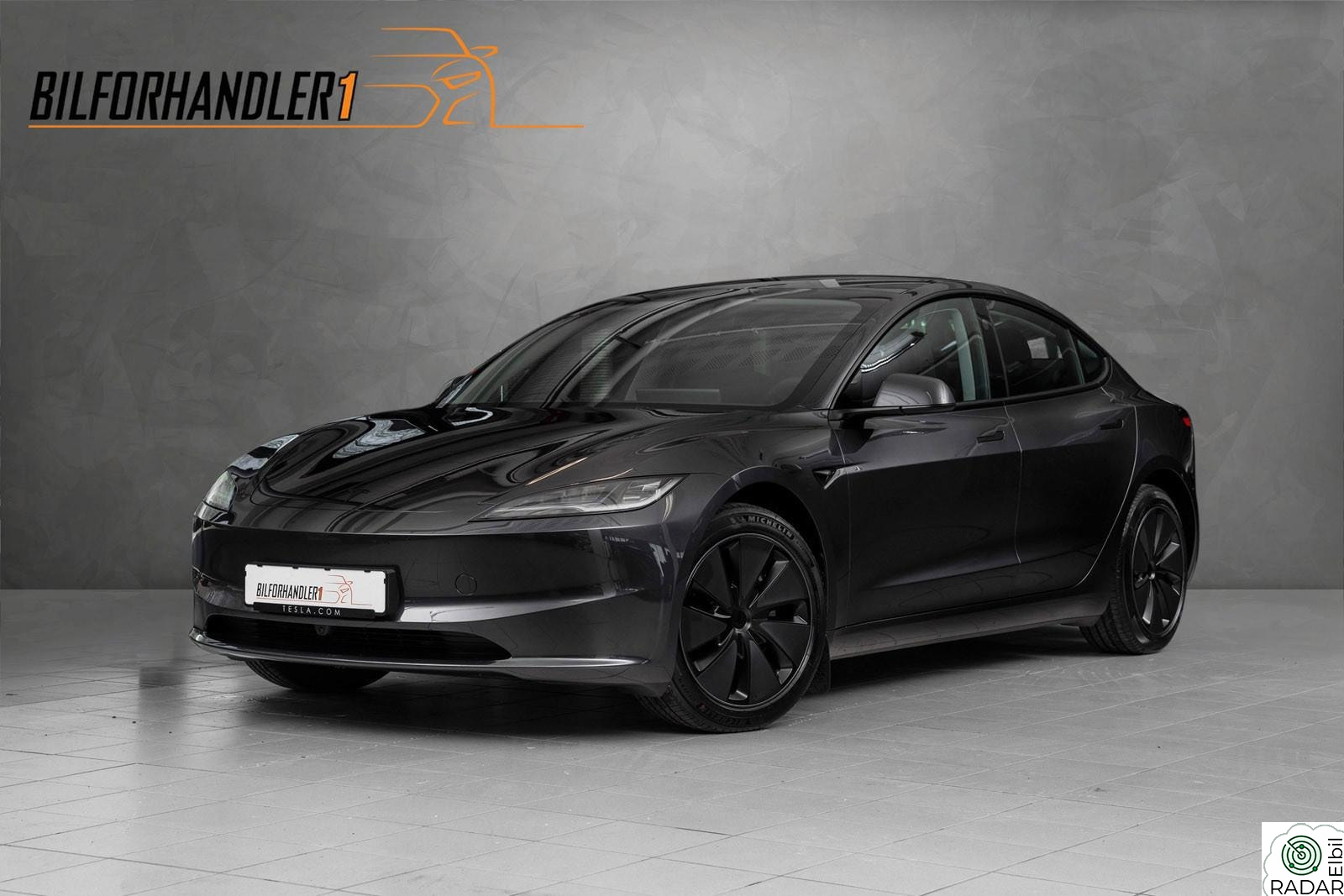 TESLA Model 3 Highland Long Range Firehjulsdrift med Fsd