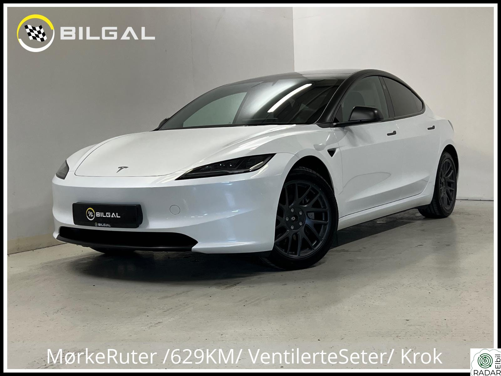 TESLA Model 3 LongRange 498HK 4x4 SortOptikk Highland HiFi PREMIUM