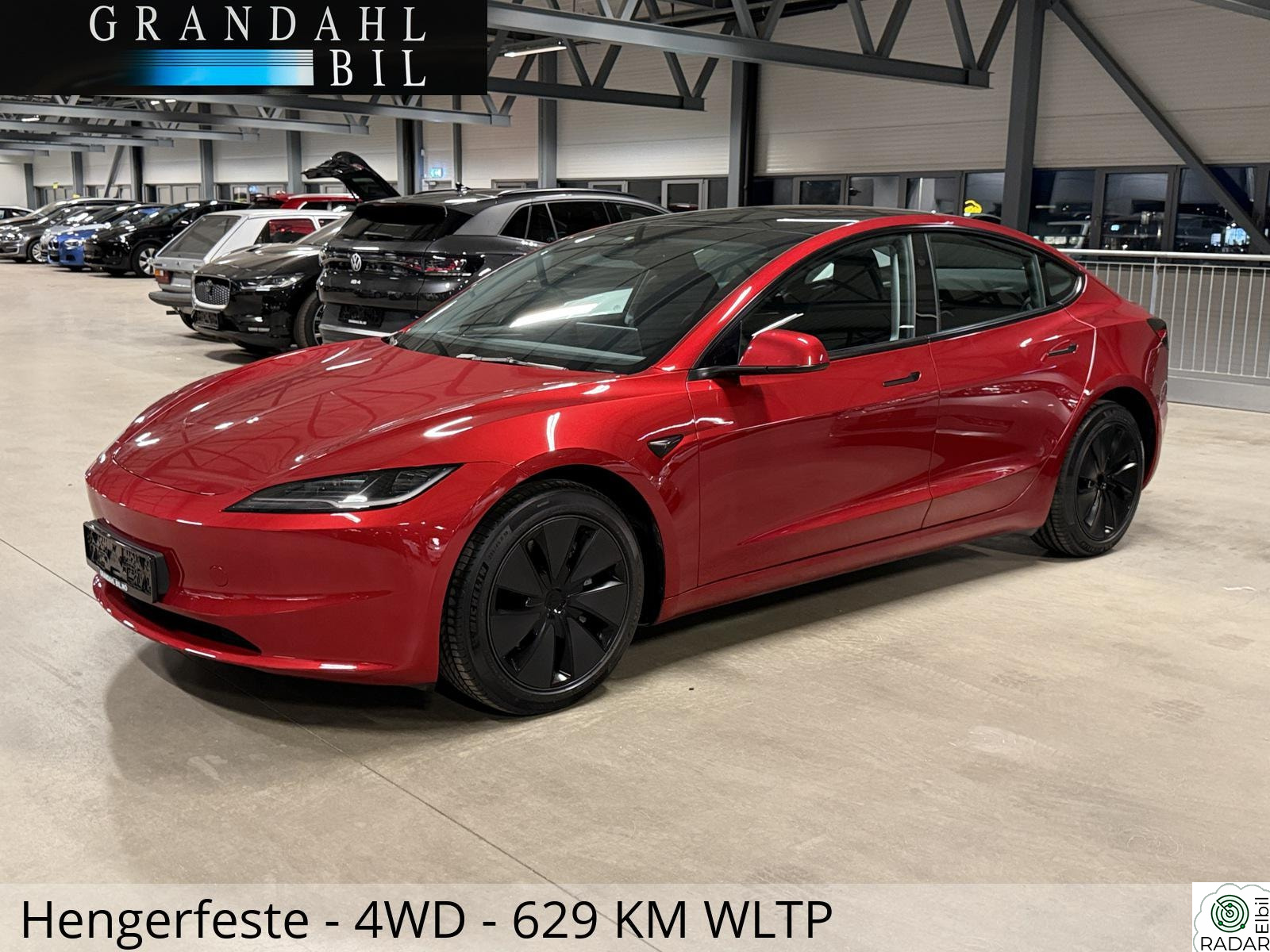 TESLA Model 3 LR - 4WD - HIGHLAND - HENGERFESTE - Tar innbytte