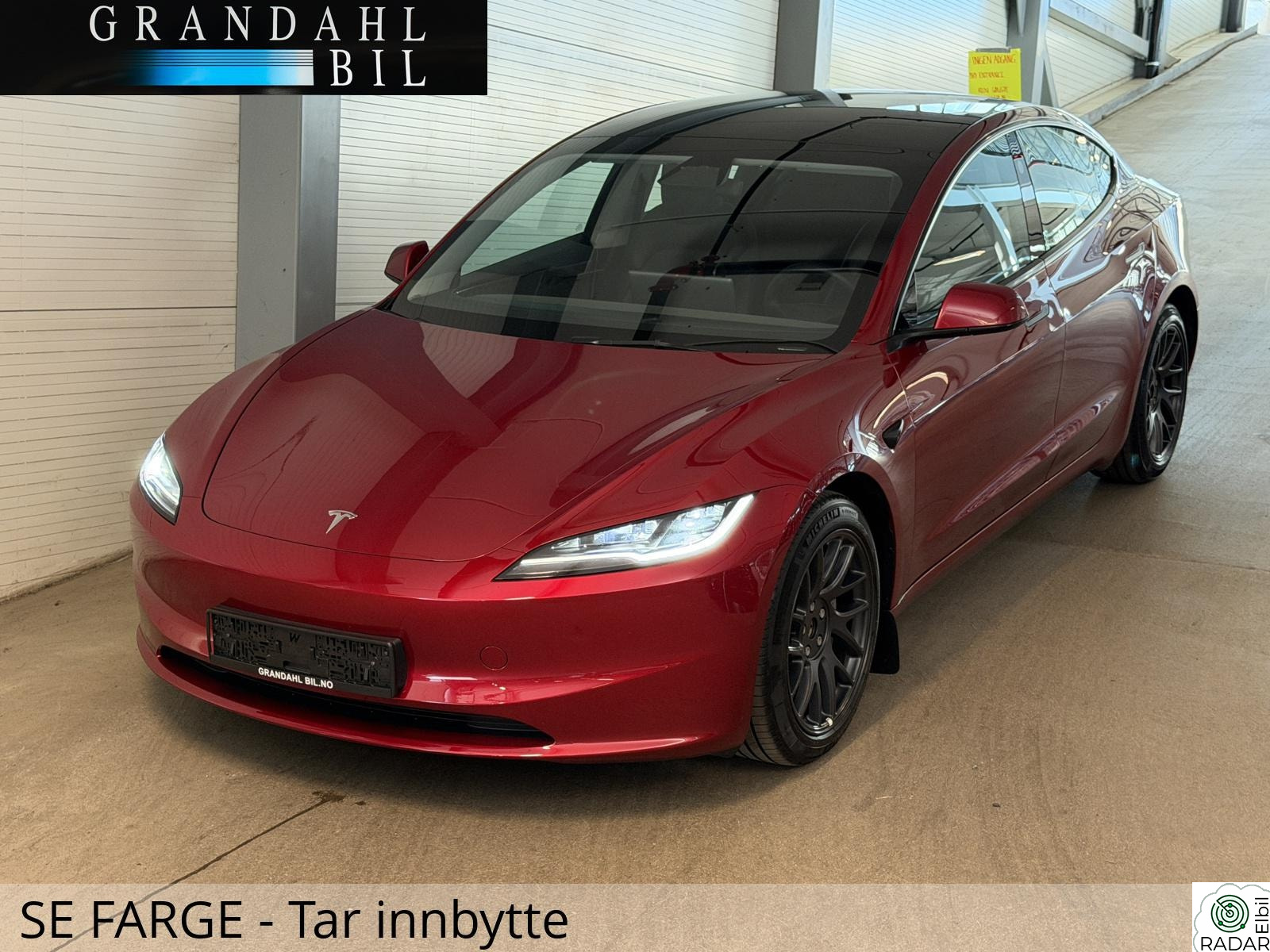 TESLA Model 3 LR - 4WD - WLTP 629 KM - S-V hjul- Hengerfeste