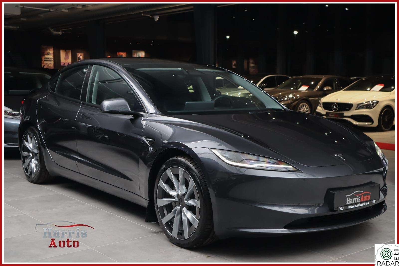 TESLA Model 3 LRAWD Highland/629WLTP/1 Eier/ H-Feste/ Premium++