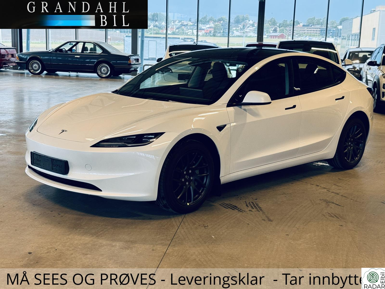 TESLA Model 3 LONG RANGE - 4WD - Nye typen - Tar innbytte