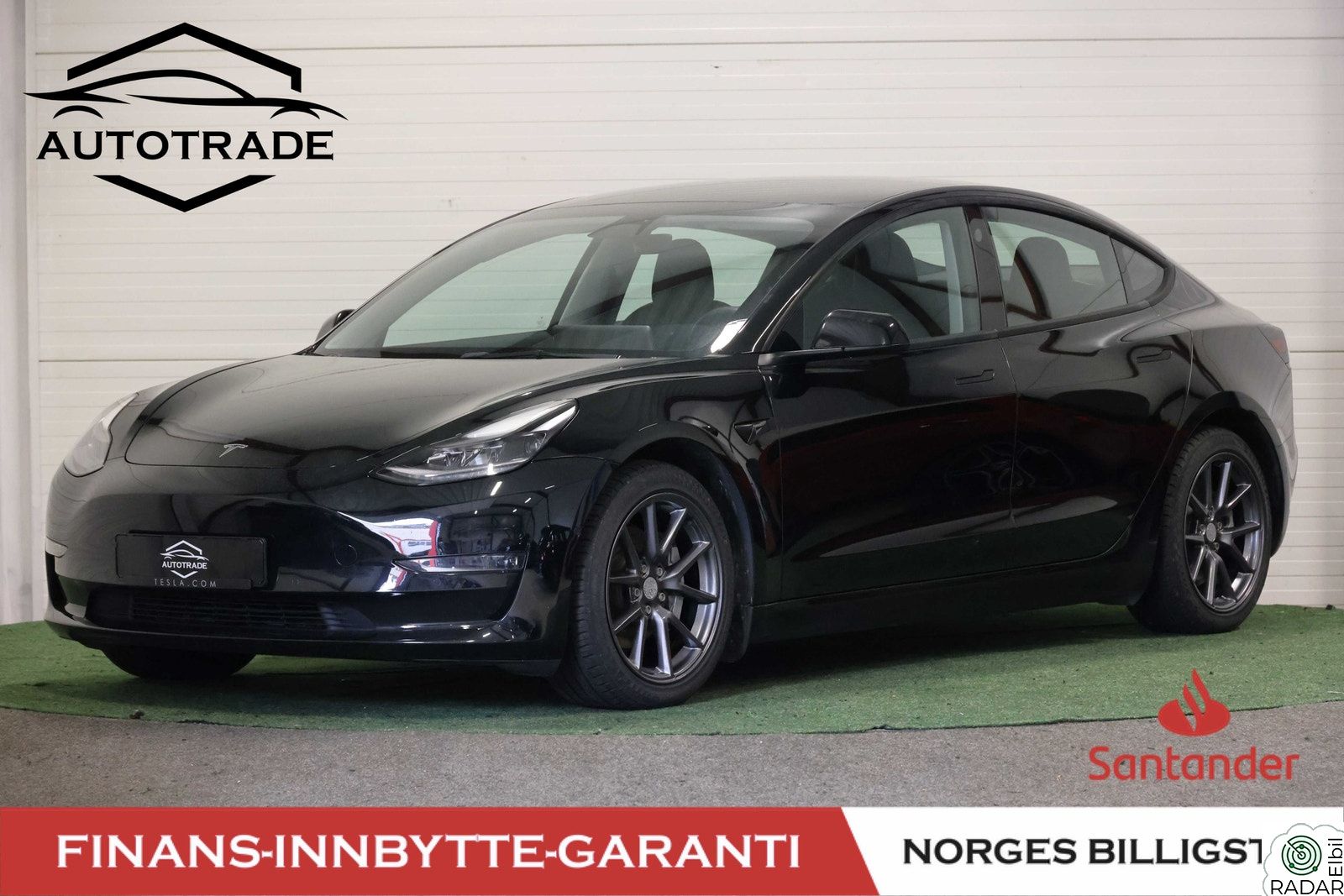 TESLA Model 3 Long Range AWD | Autopilot | Skinn | Se pris