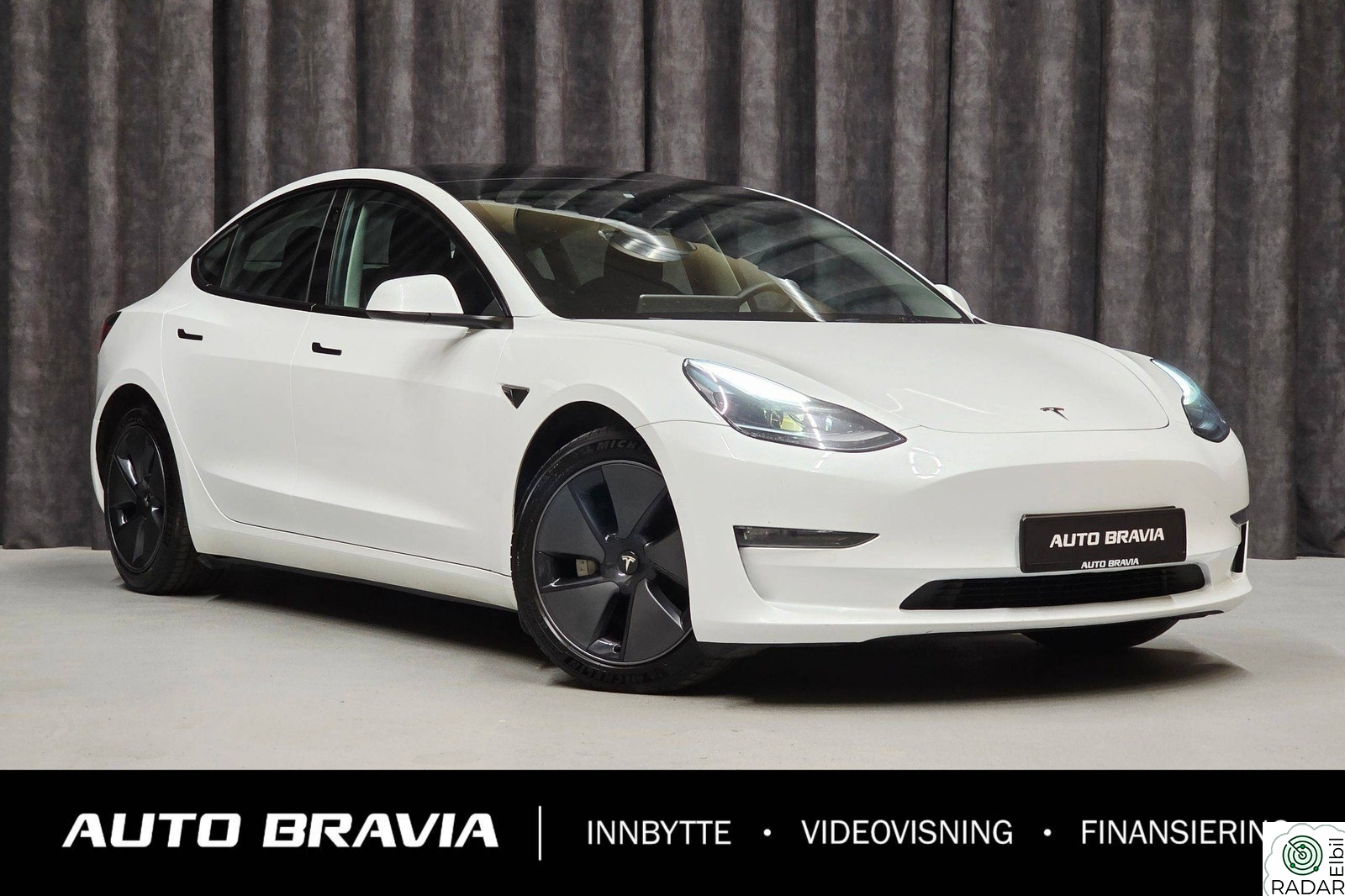 TESLA Model 3 LONG RANGE/DUAL MOTOR/614KM/RATTVARME/V.PUMPE/GARANTI++