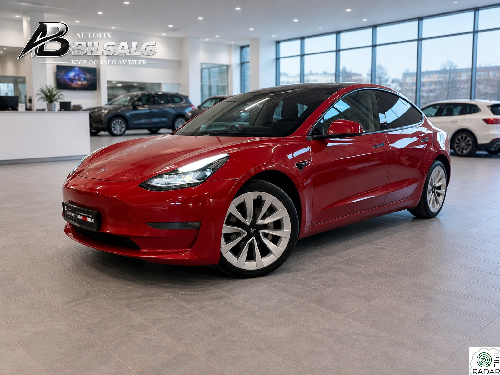 TESLA Model 3 Ny Service/Long Range/Autopilot/Varmepumpe/Garanti++