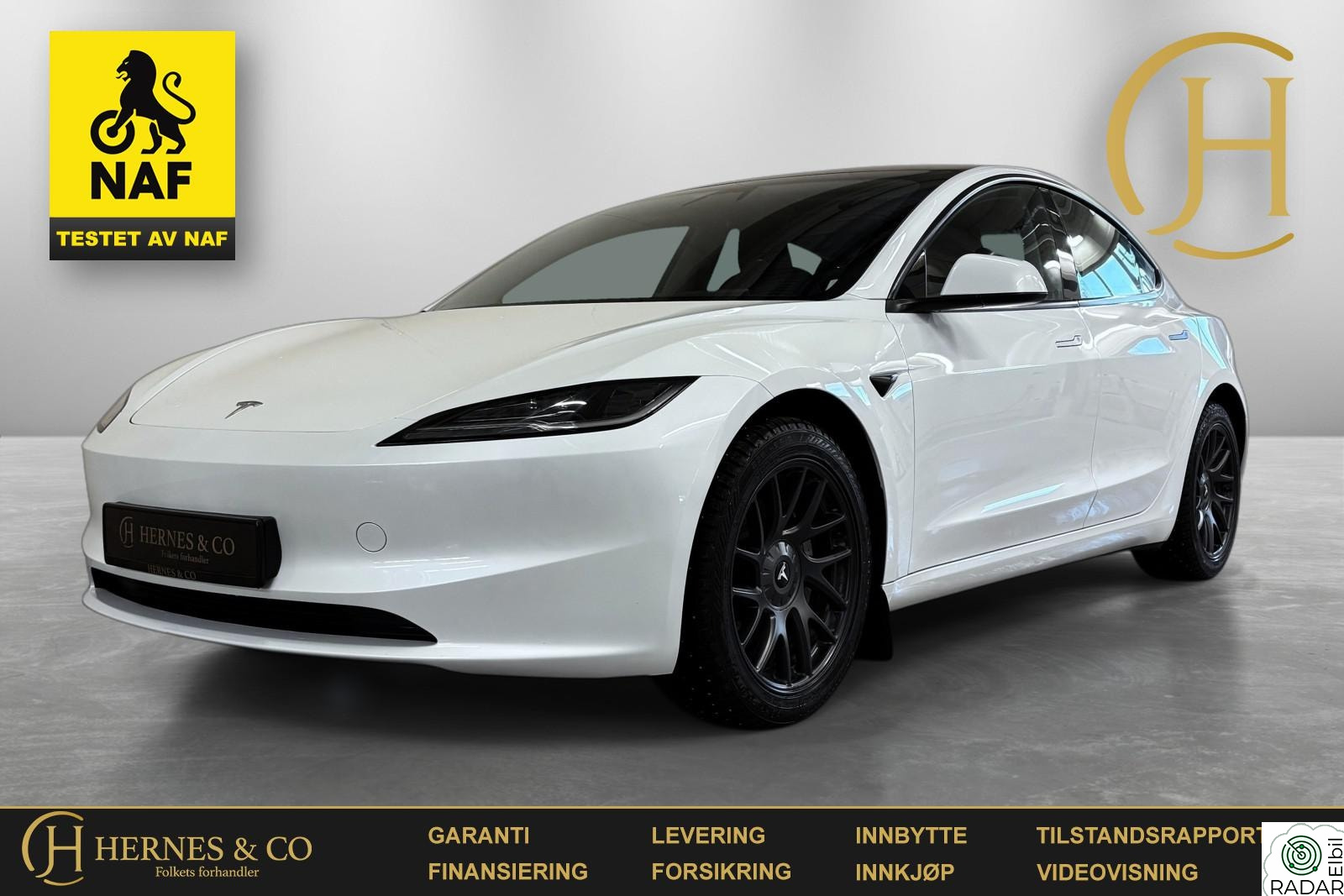TESLA Model 3 629km/Highland/Ambient/Long Range/AWD/Krok/NAF/S+V/++