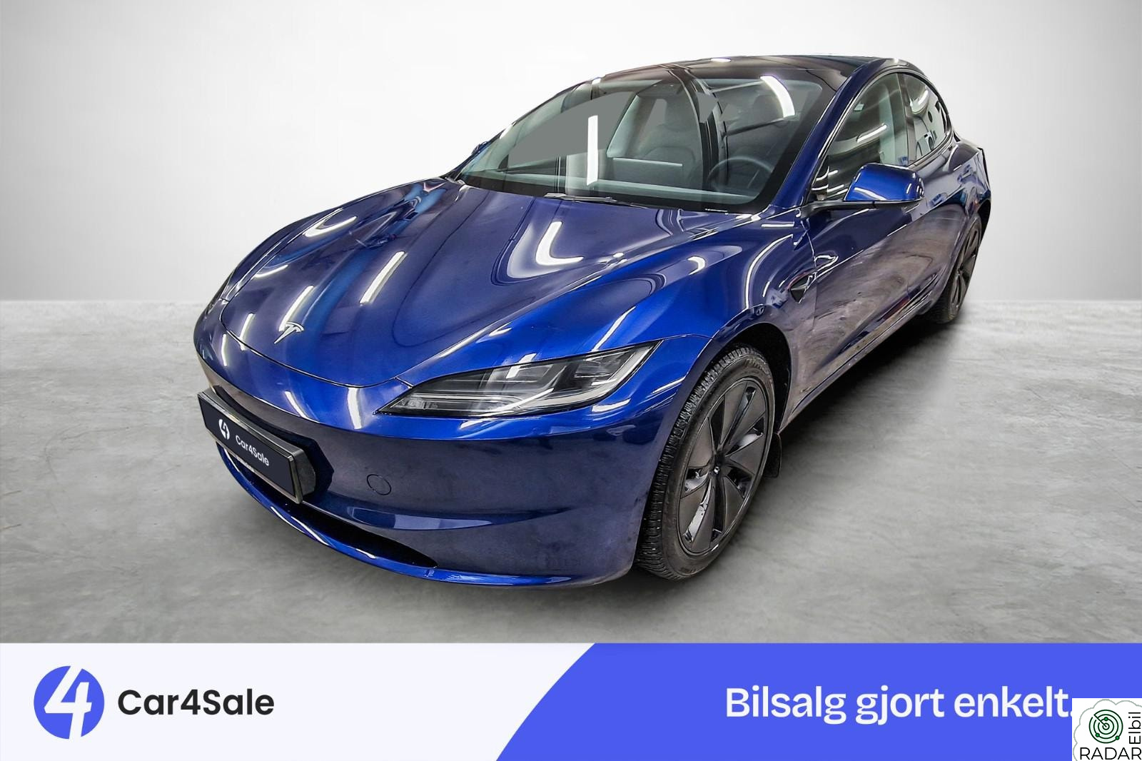 TESLA Model 3 Long Range AWD Highland 629km / Norsk / Garanti ++