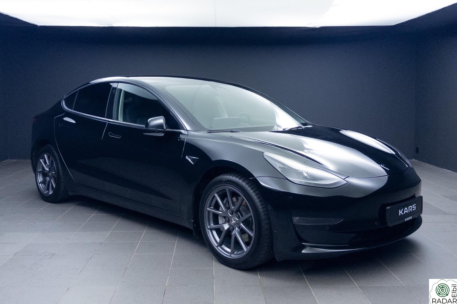 TESLA Model 3 Long Range AWD ALL Black 1-Eier /Kameraer /Panorama++