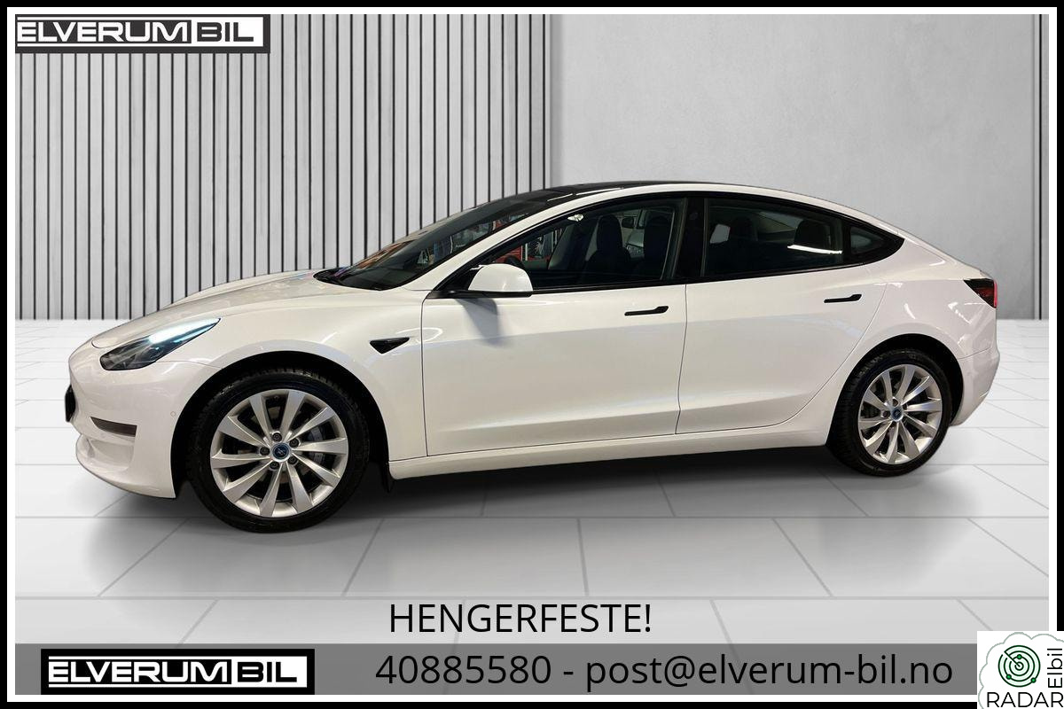 TESLA Model 3 Long Range AWD Premium AP/Varmepumpe/Skinn/VP/H.feste