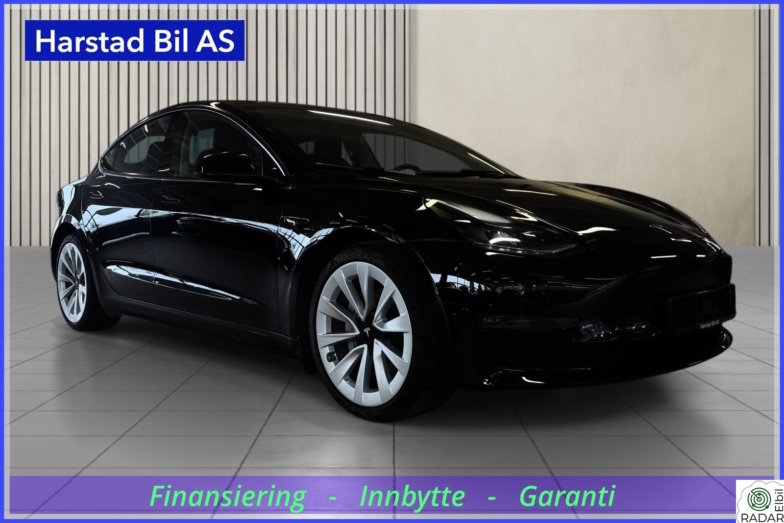 TESLA Model 3 Long Range 602Wltp/ AWD / Soltak / Varmepumpe / Kamera