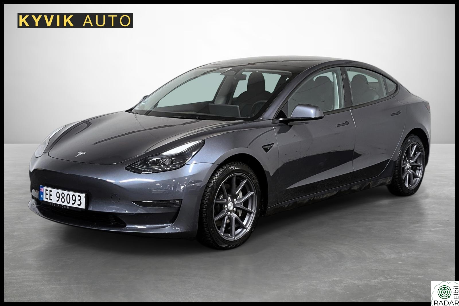 TESLA Model 3 Long Range AWD 498hk | Hengerfeste | Autopilot | Pano