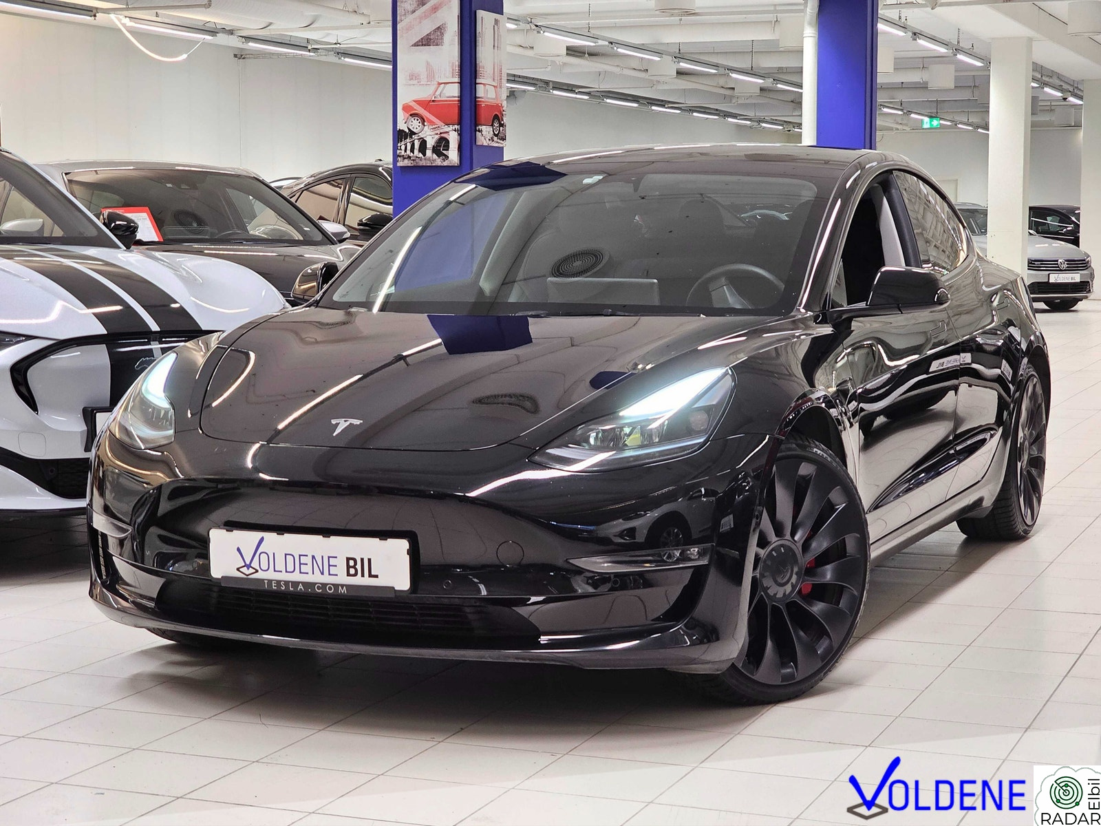 TESLA Model 3 JULETILBUD!!! Performance - Matrix - EAP - Tonede ruter