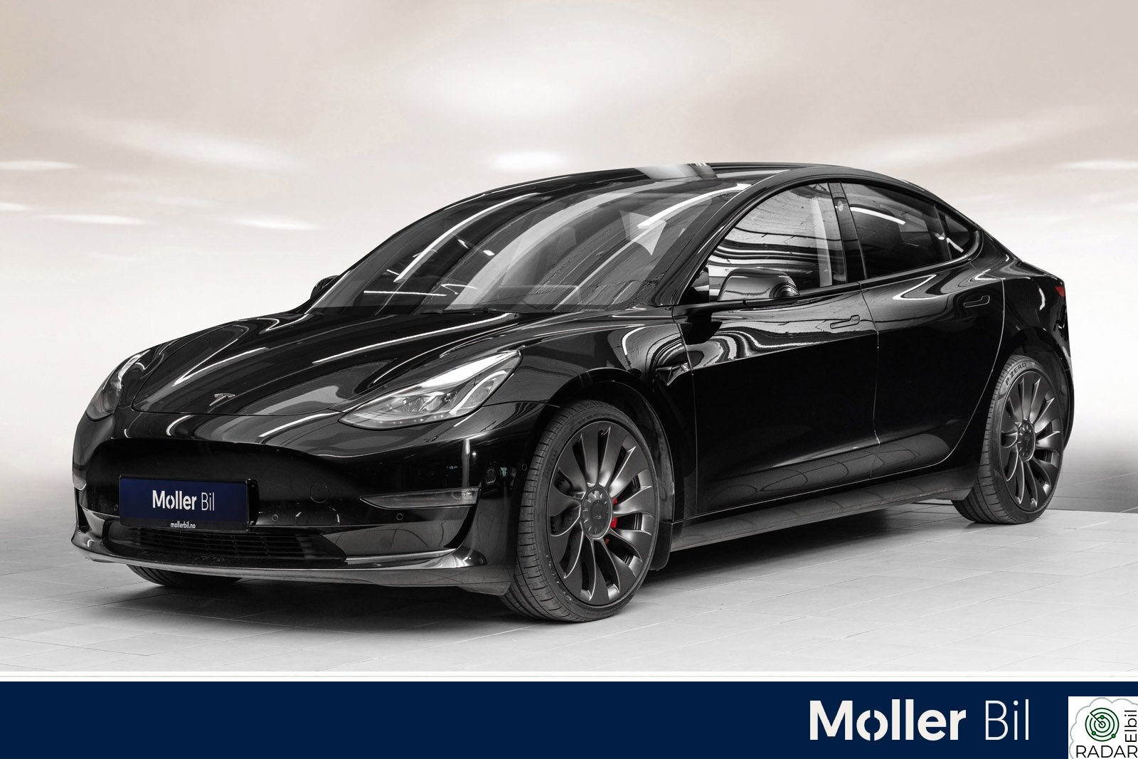 TESLA Model 3 Performance AWD, 20'', Elektriske seter, Glasstak, ACC+