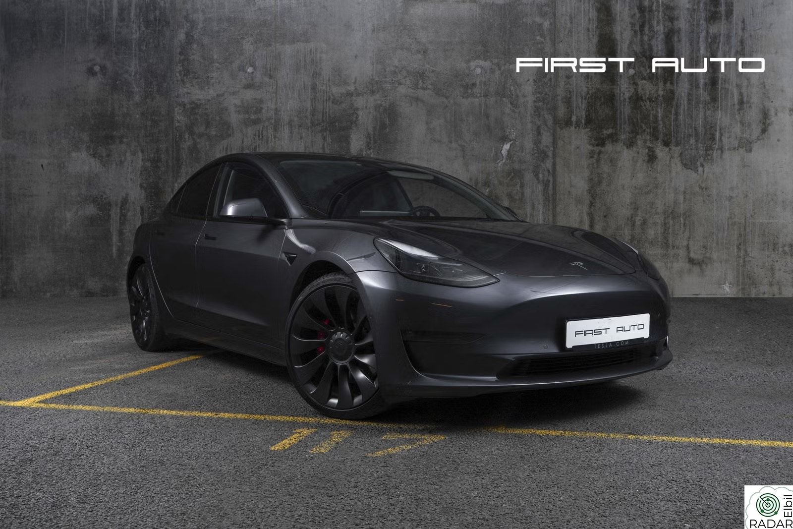TESLA Model 3 PERFORMANCE NY EU REG SENT 22 AP INNBYTTE