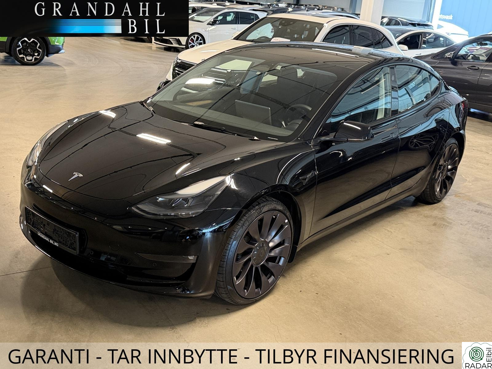 TESLA Model 3 Performance - AWD - 547 KM WLTP - Tar innbytte